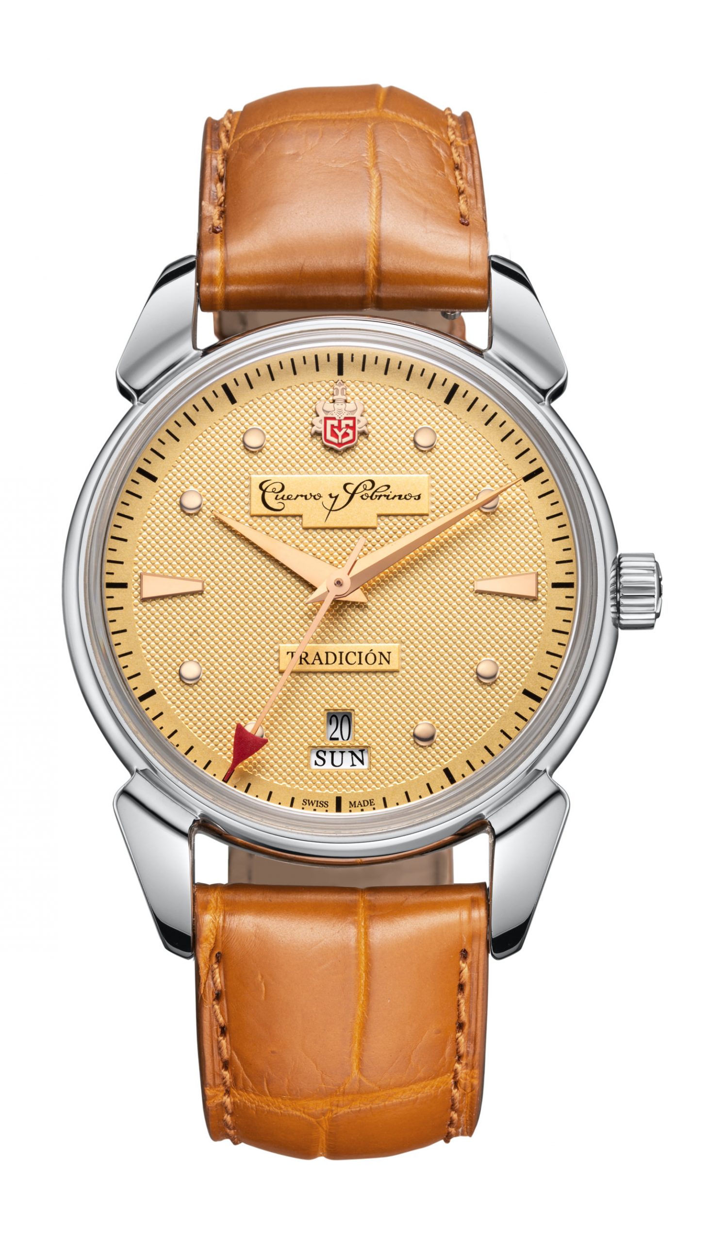 Cuervo y Sobrinos Historiador Tradición ‘San Rafael’ luxury timepiece - detailed view