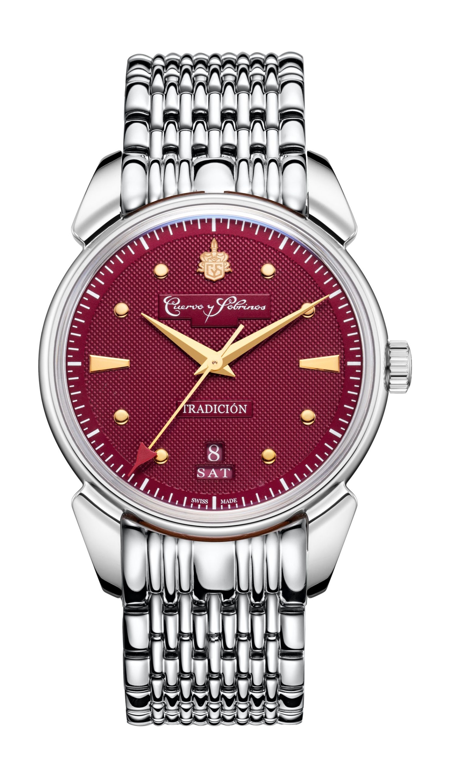 Cuervo y Sobrinos Historiador Tradición ‘San Rafael’ luxury timepiece - detailed view