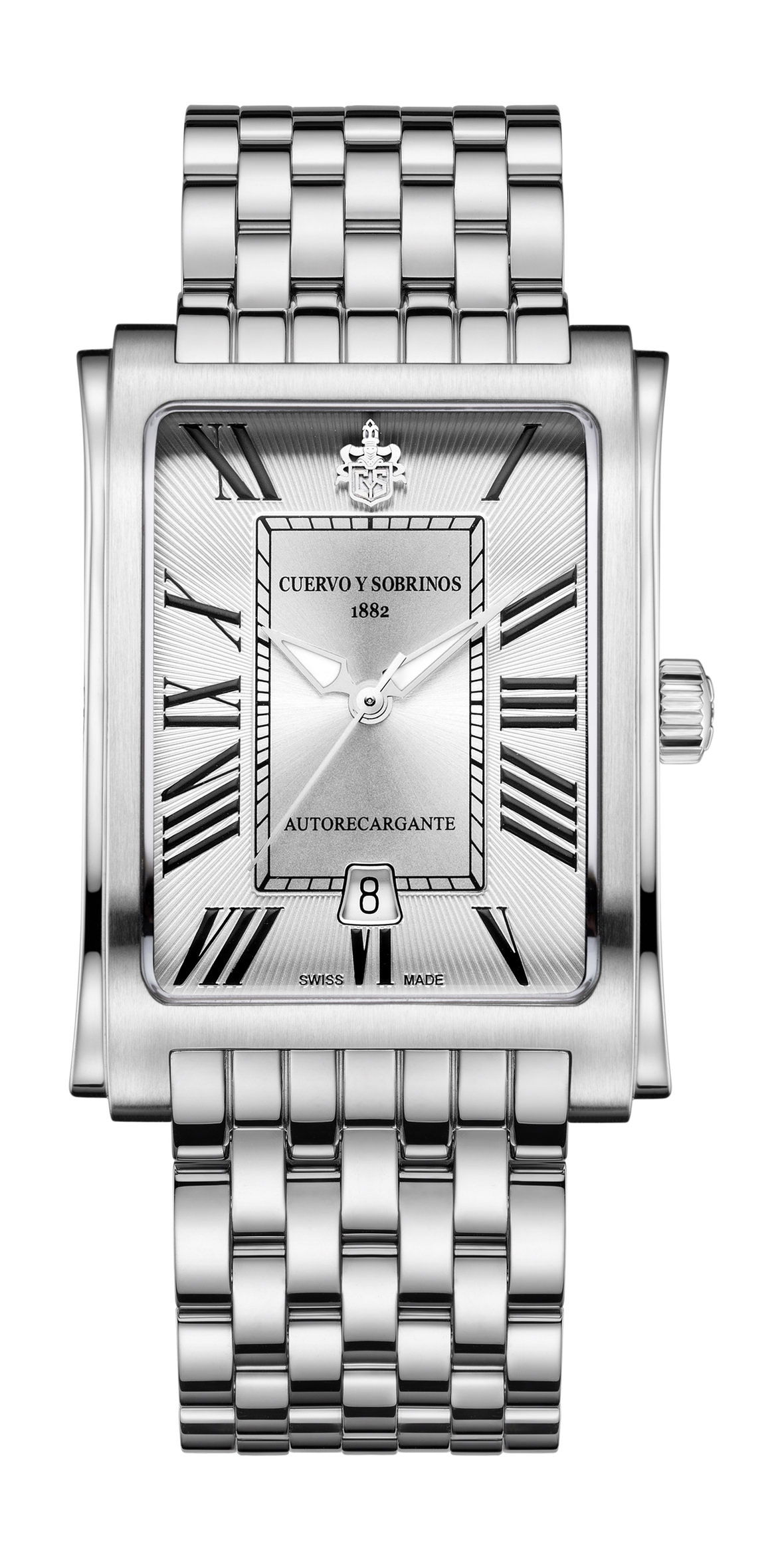 Cuervo y Sobrinos Prominente Clásico luxury timepiece - detailed view