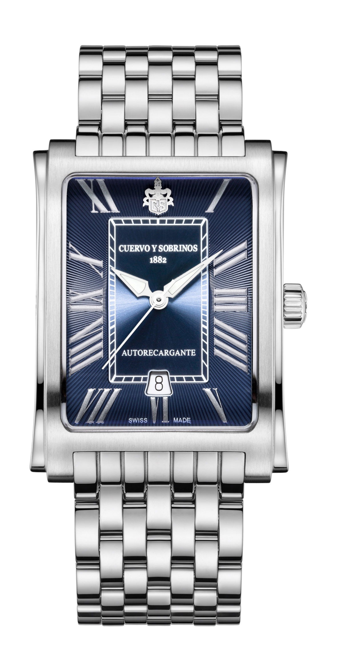 Cuervo y Sobrinos Prominente Clásico luxury timepiece - detailed view