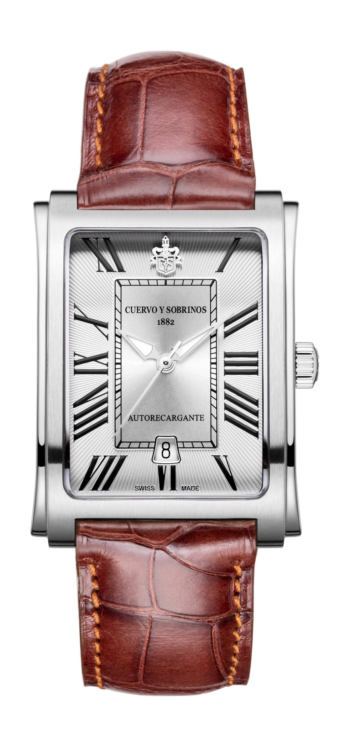 Cuervo y Sobrinos Prominente Clasico luxury timepiece - detailed view