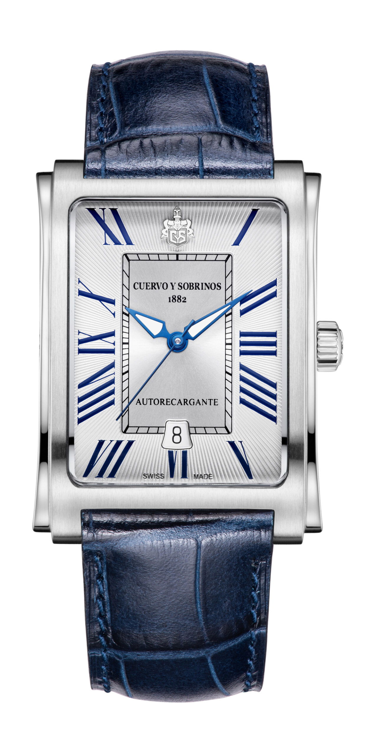 Cuervo y Sobrinos Prominente Clasico luxury timepiece - detailed view