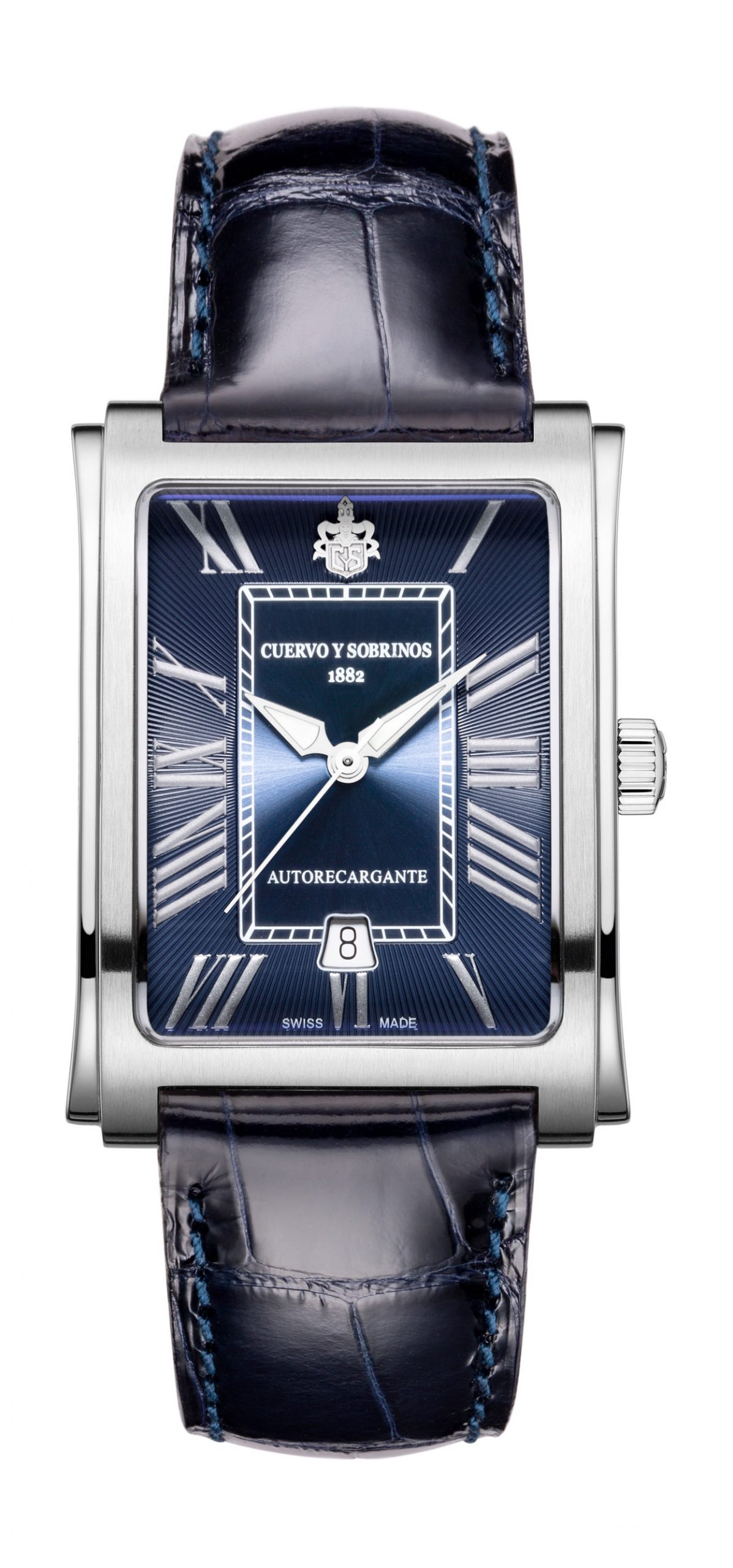 Cuervo y Sobrinos Prominente Clasico luxury timepiece - detailed view