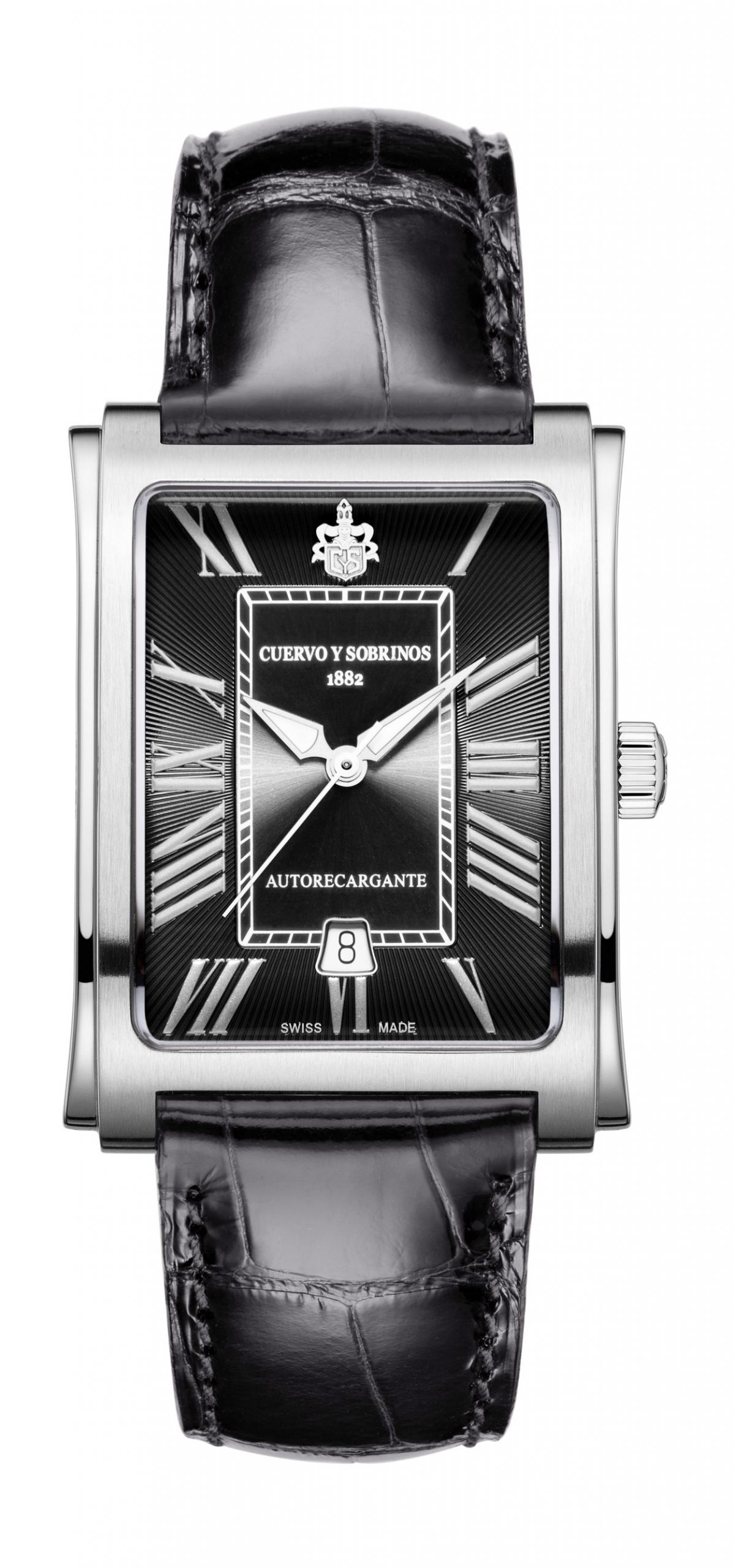 Cuervo y Sobrinos Prominente Clasico luxury timepiece - detailed view
