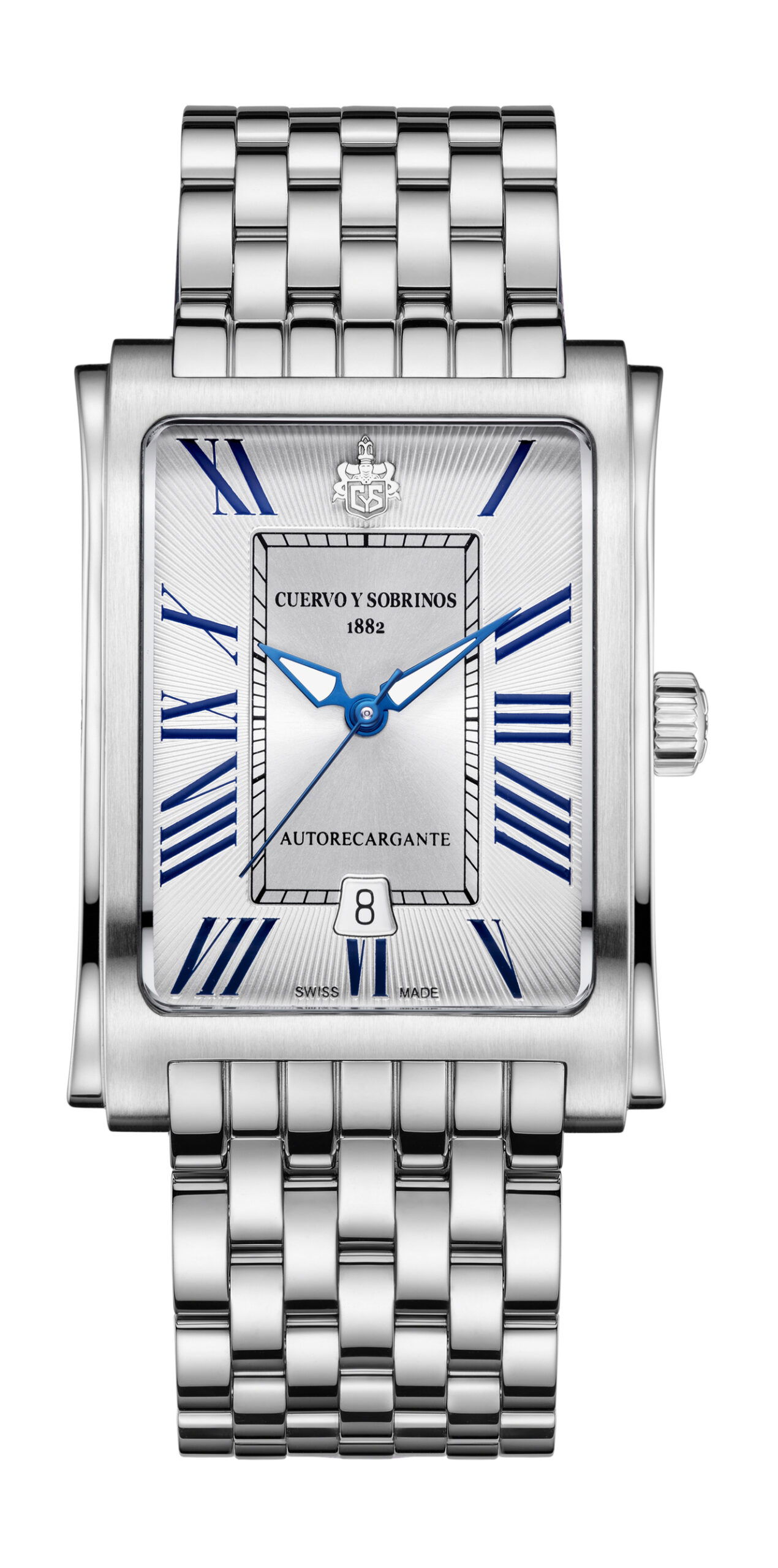Cuervo y Sobrinos Prominente Clasico luxury timepiece - detailed view