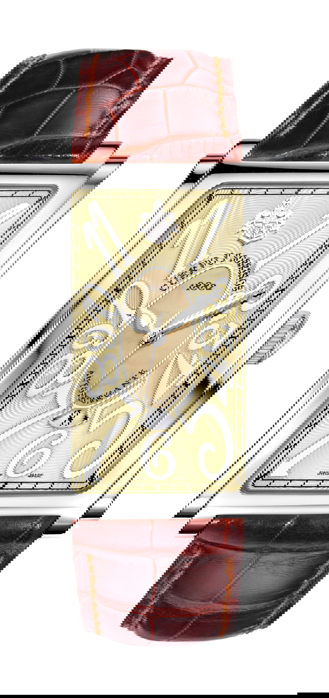 Cuervo y Sobrinos Prominente Solo Tiempo luxury timepiece - detailed view