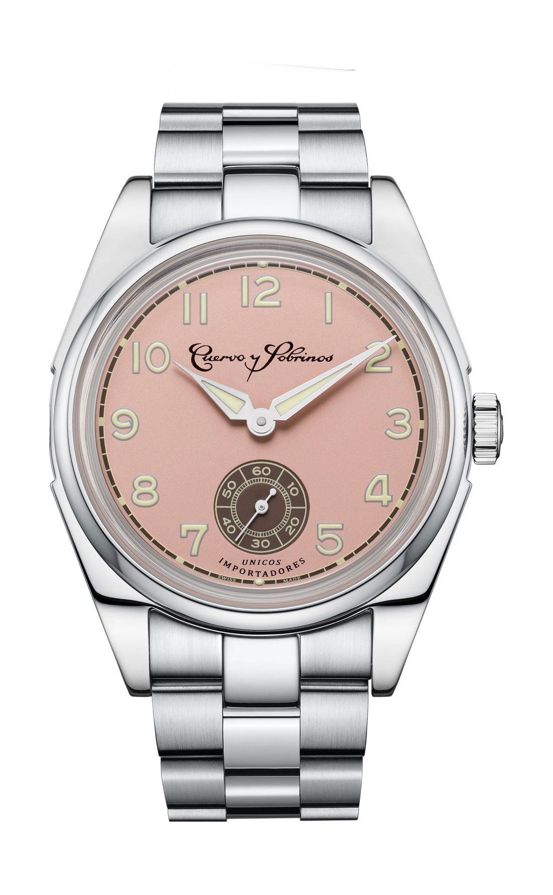 Cuervo y Sobrinos Robusto Pedro Murias luxury timepiece - detailed view