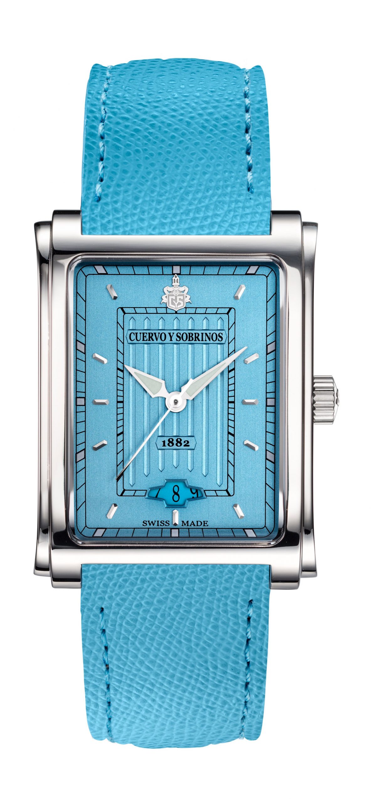 Cuervo y Sobrinos Señora Caramelo luxury timepiece - detailed view