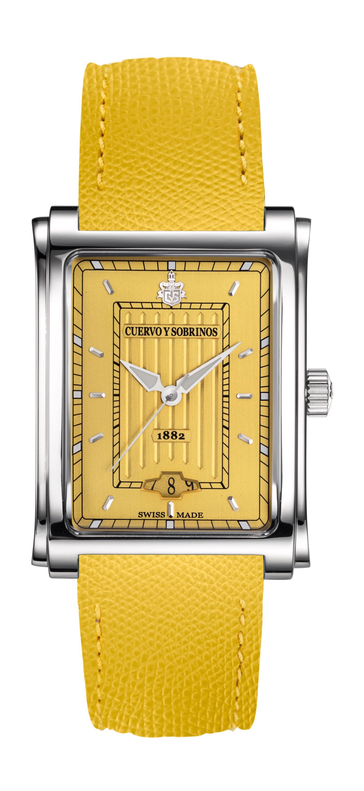 Cuervo y Sobrinos Señora Caramelo luxury timepiece - detailed view