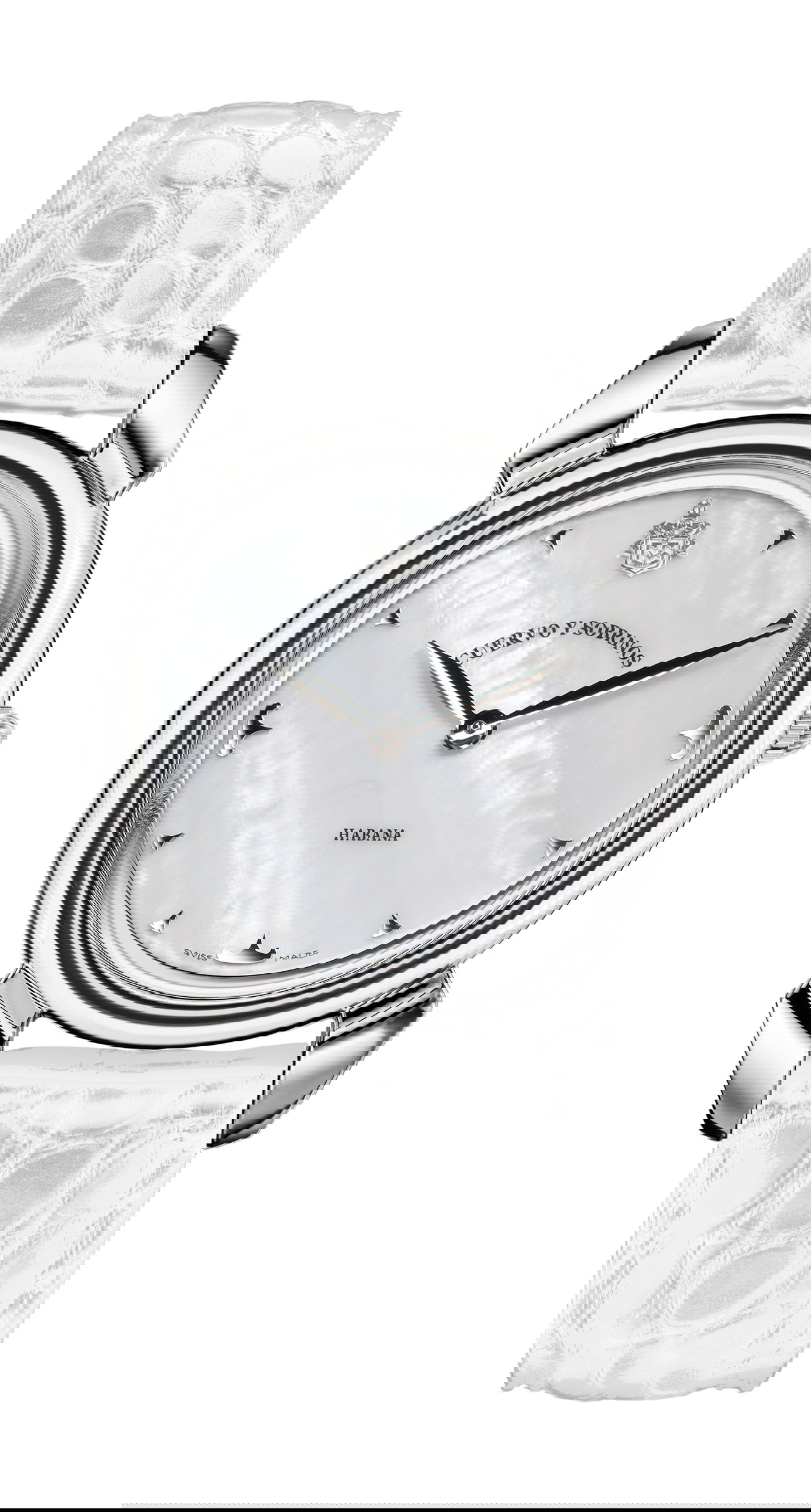 Cuervo y Sobrinos Señora Clásico luxury timepiece - detailed view