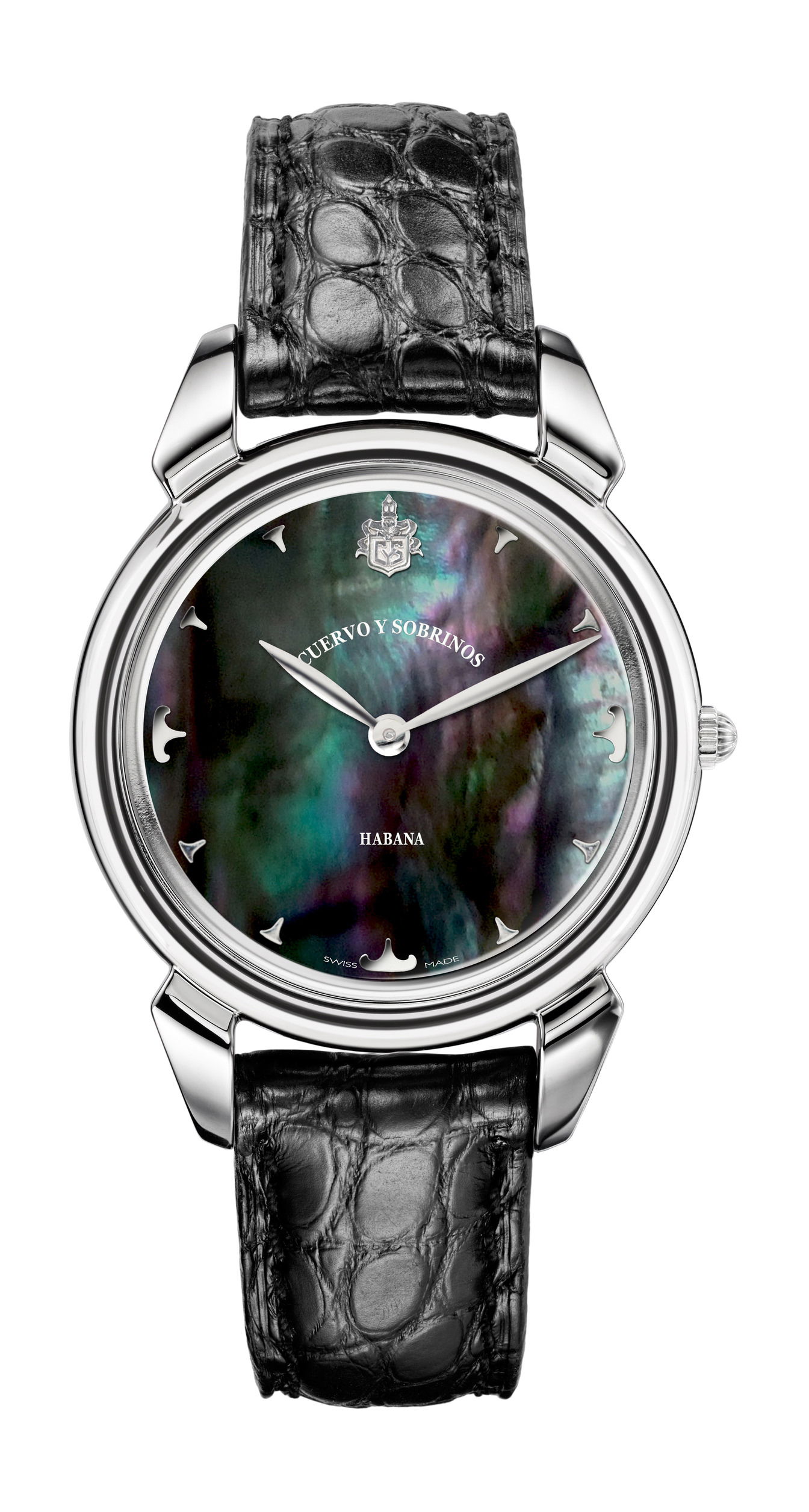 Cuervo y Sobrinos Señora Clásico luxury timepiece - detailed view