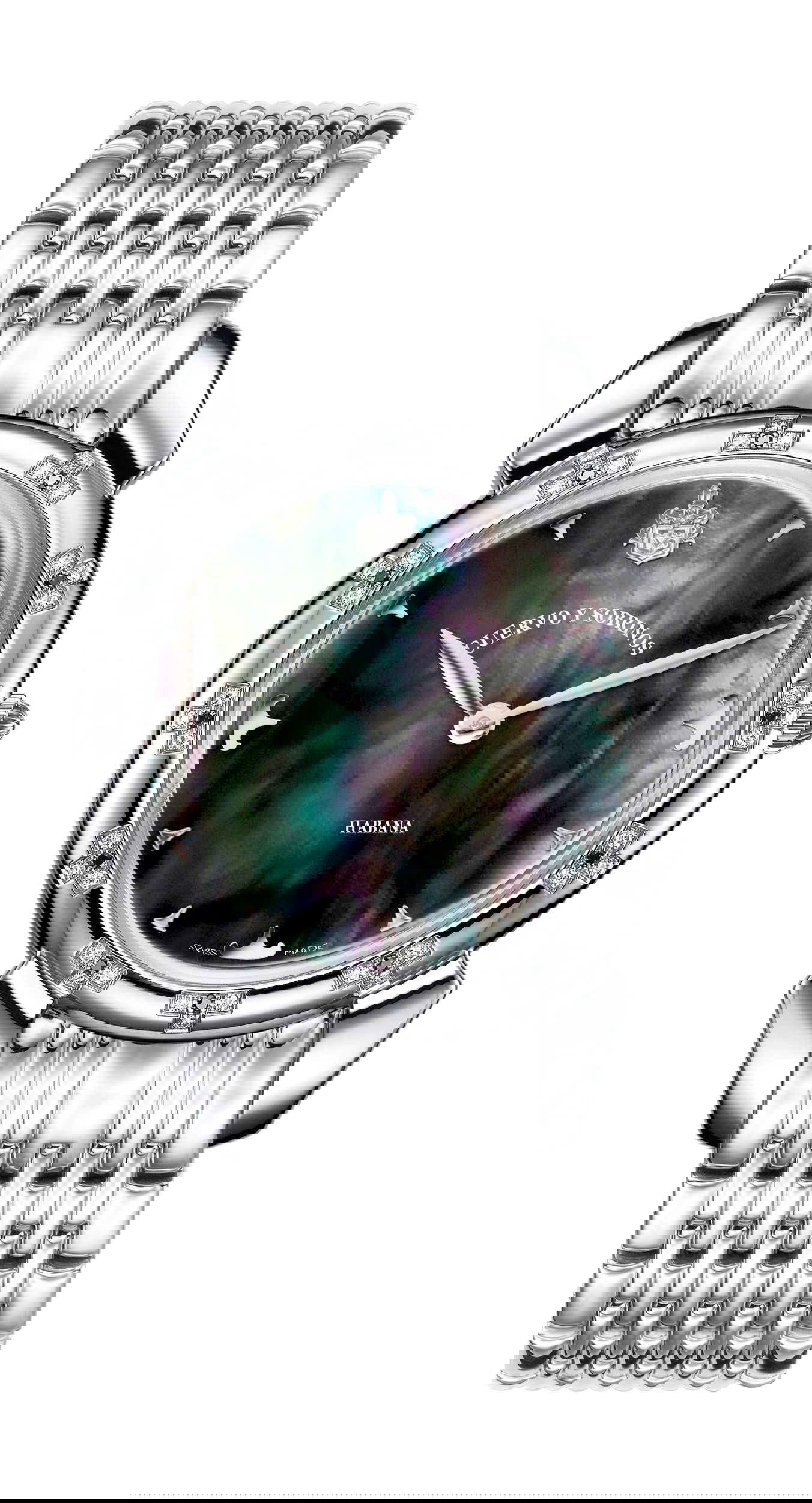 Cuervo y Sobrinos Señora Clásico luxury timepiece - detailed view