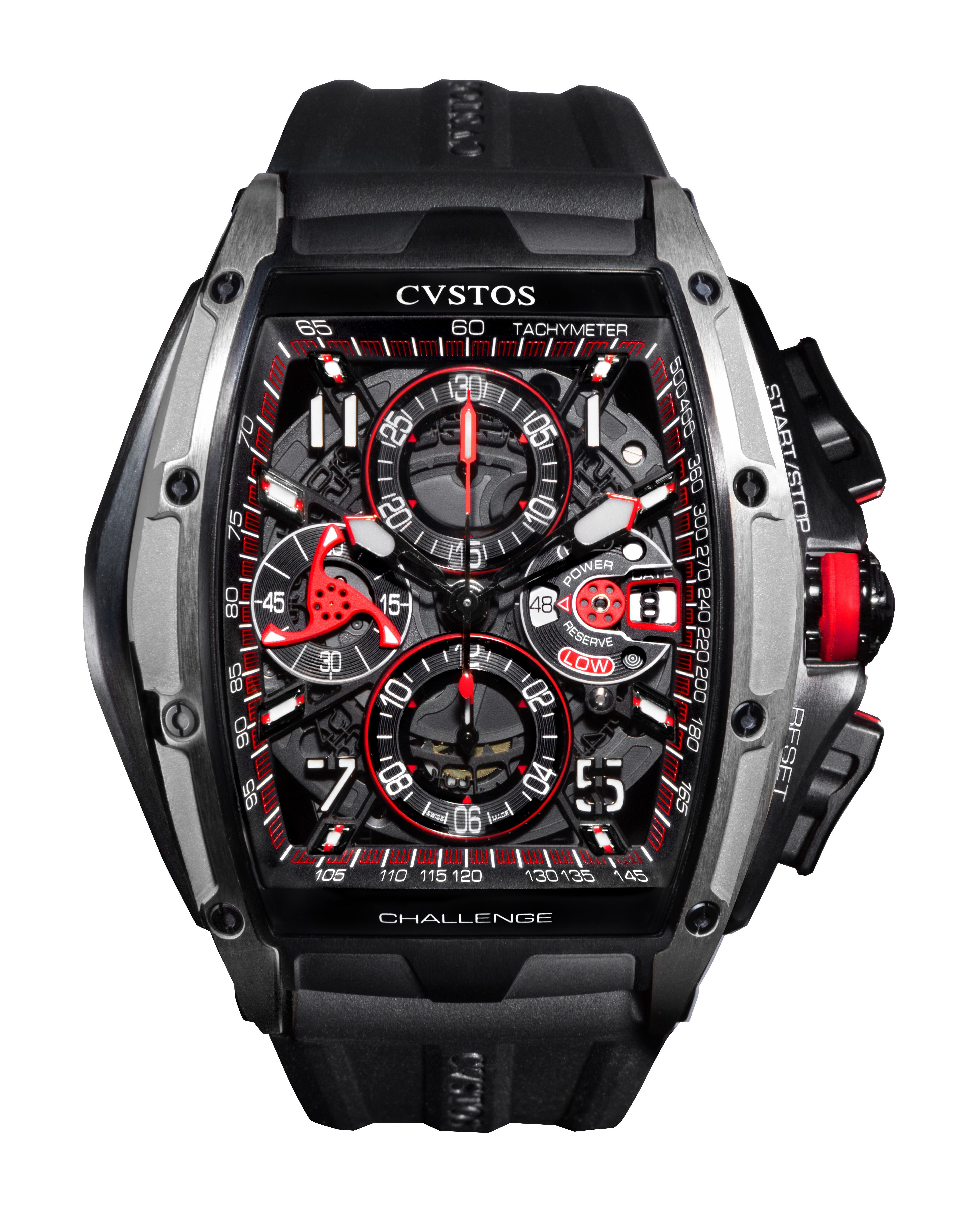 Cvstos Challenge III Chronograph-S luxury timepiece - detailed view
