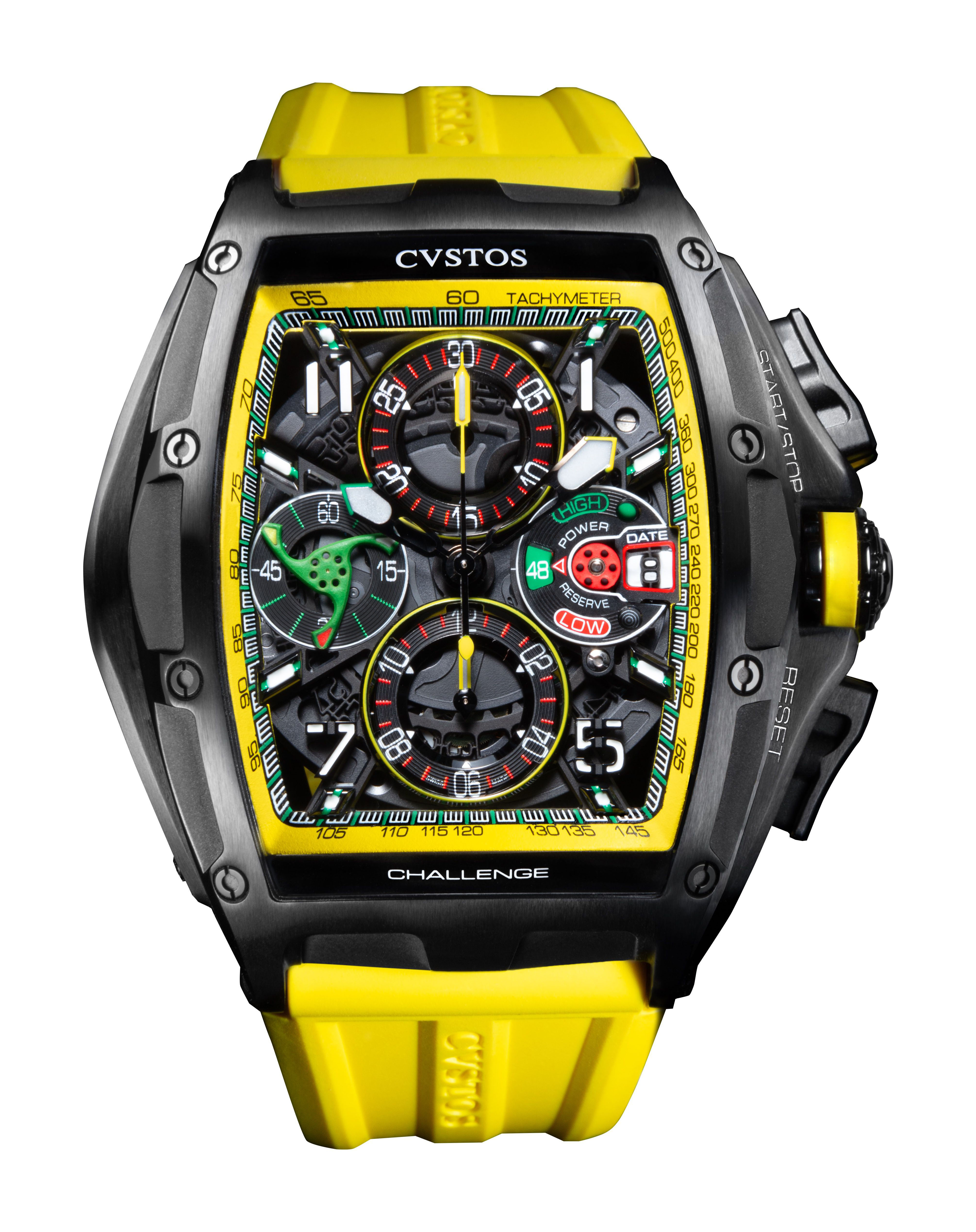 Cvstos Challenge III Chronograph-S luxury timepiece - detailed view