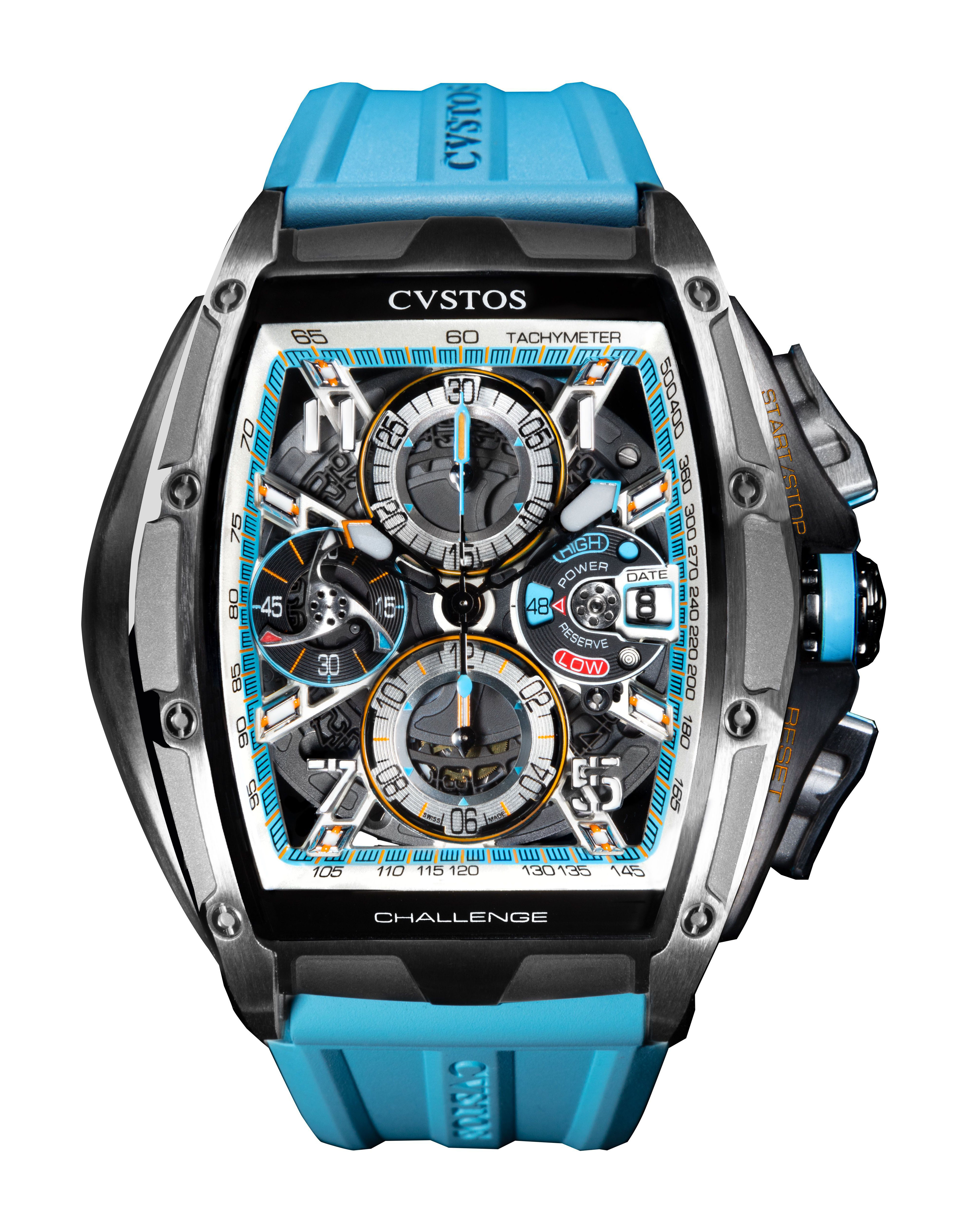 Cvstos Challenge III Chronograph-S luxury timepiece - detailed view