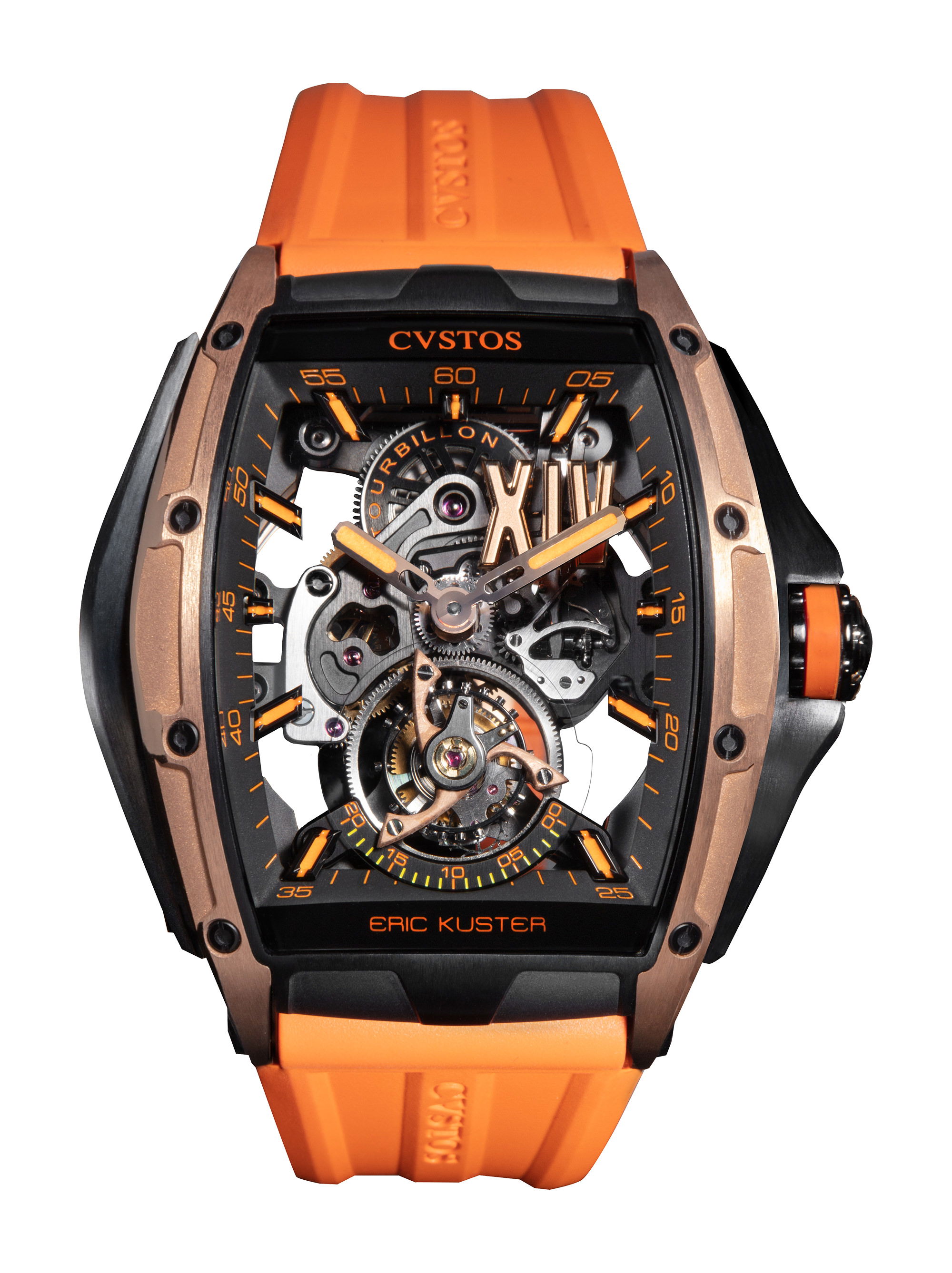 Cvstos Challenge III Tourbillon Eric Kuster luxury timepiece - detailed view