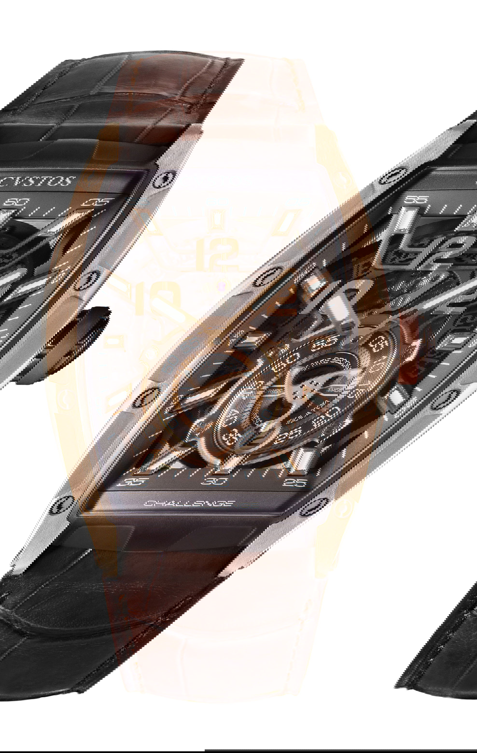 Cvstos Jetliner PS luxury timepiece - detailed view