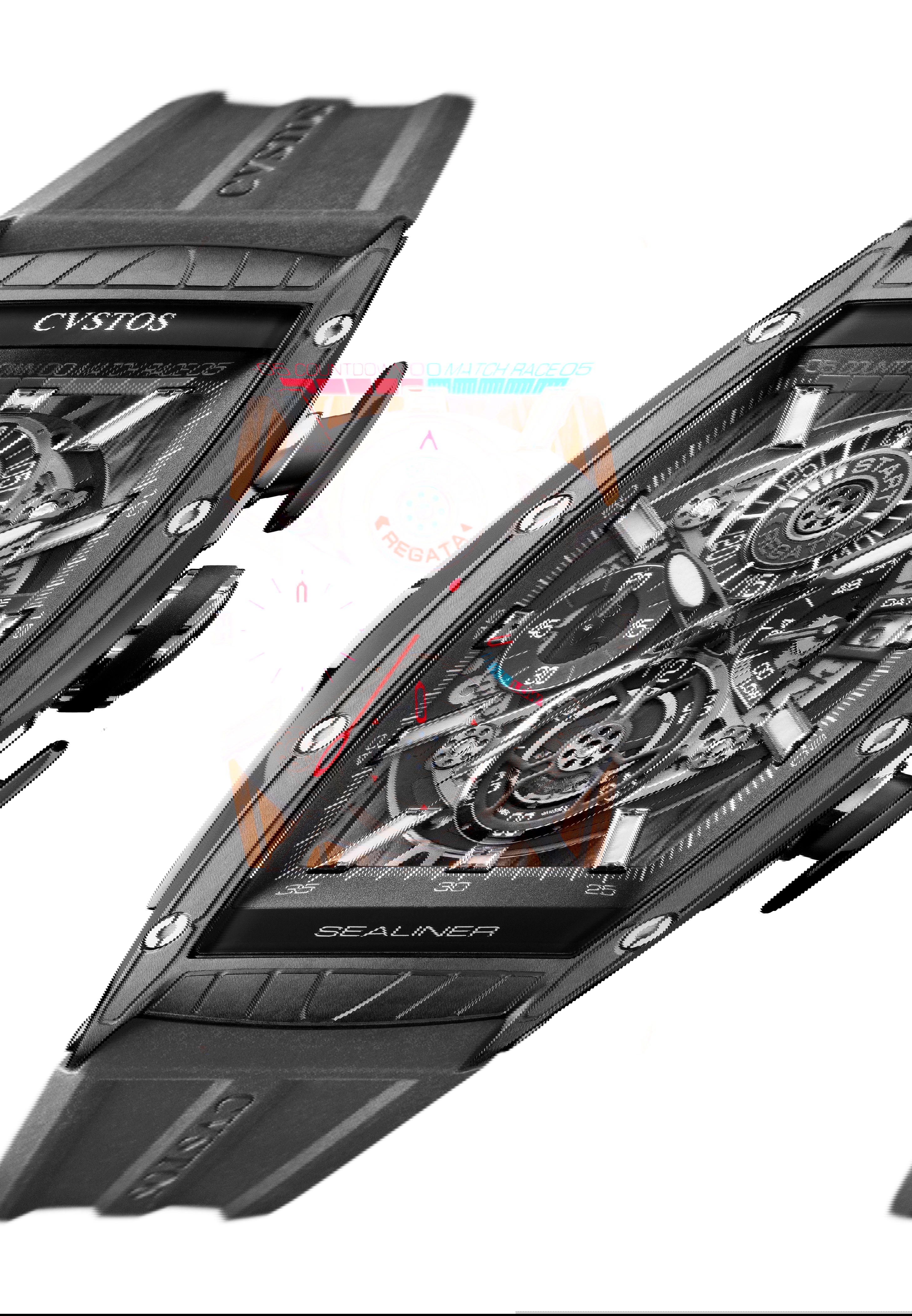Cvstos Sealiner GT Regata luxury timepiece - detailed view