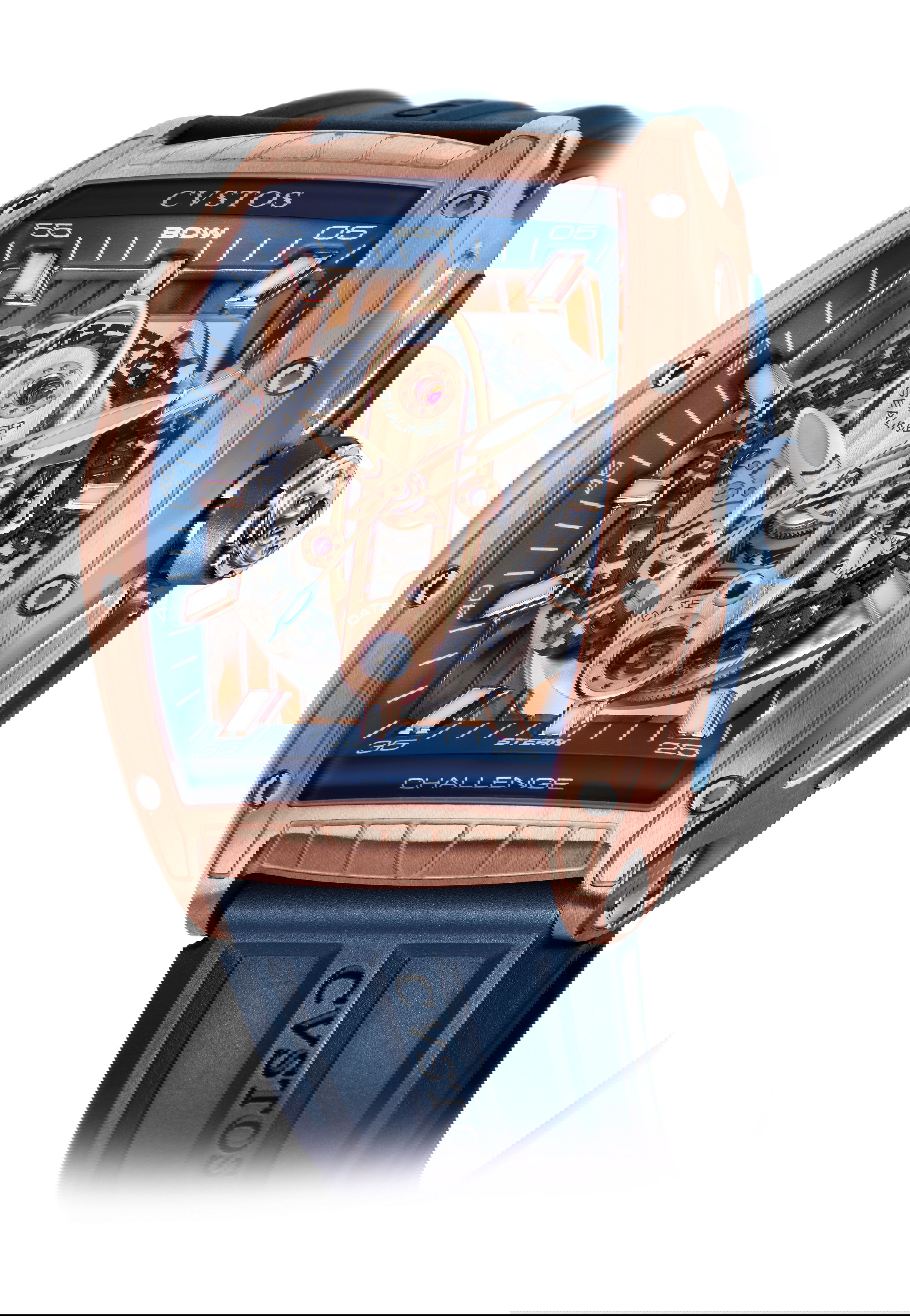 Cvstos Sealiner II luxury timepiece - detailed view