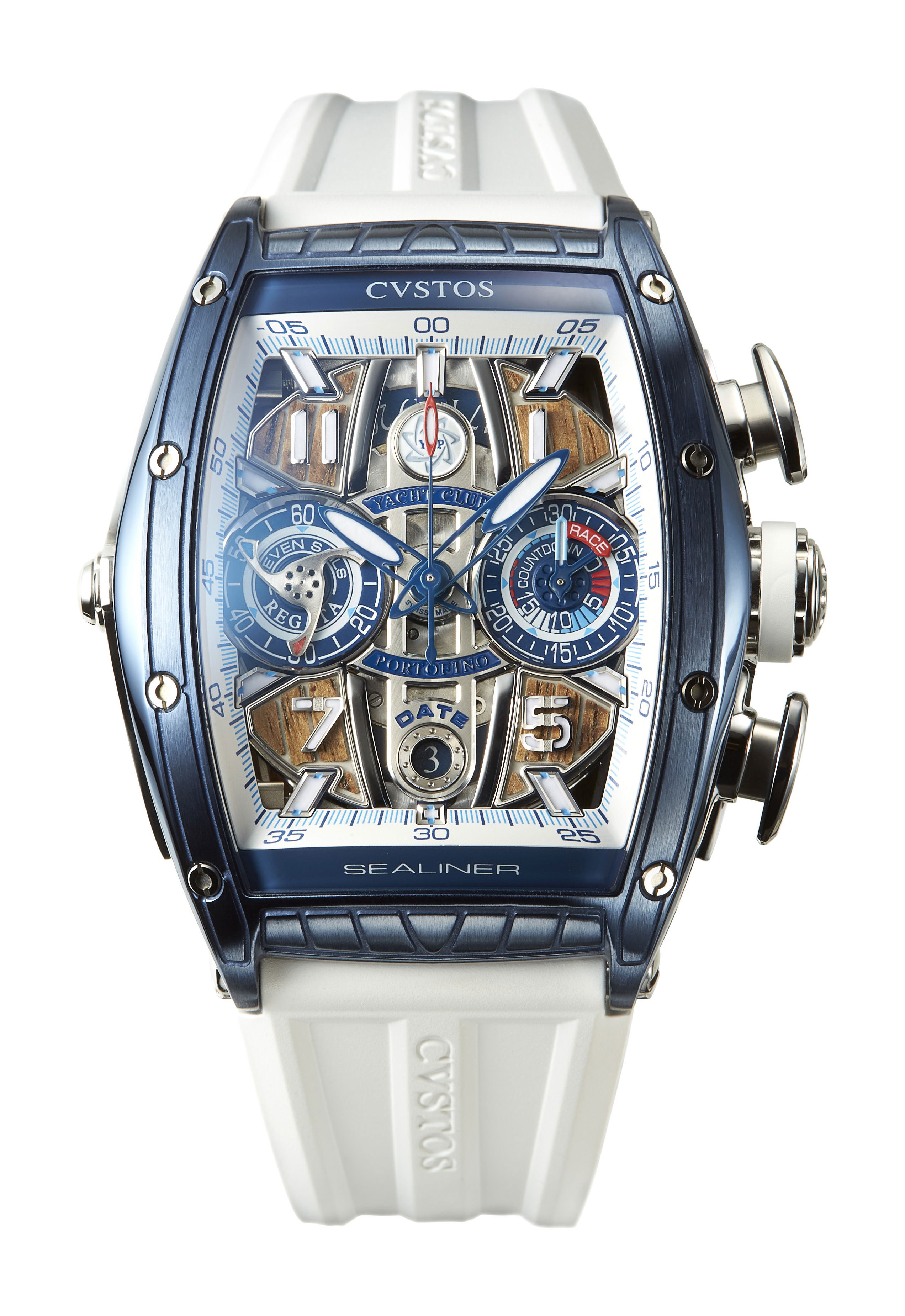 Cvstos Sealiner Portofino Chronograph luxury timepiece - detailed view