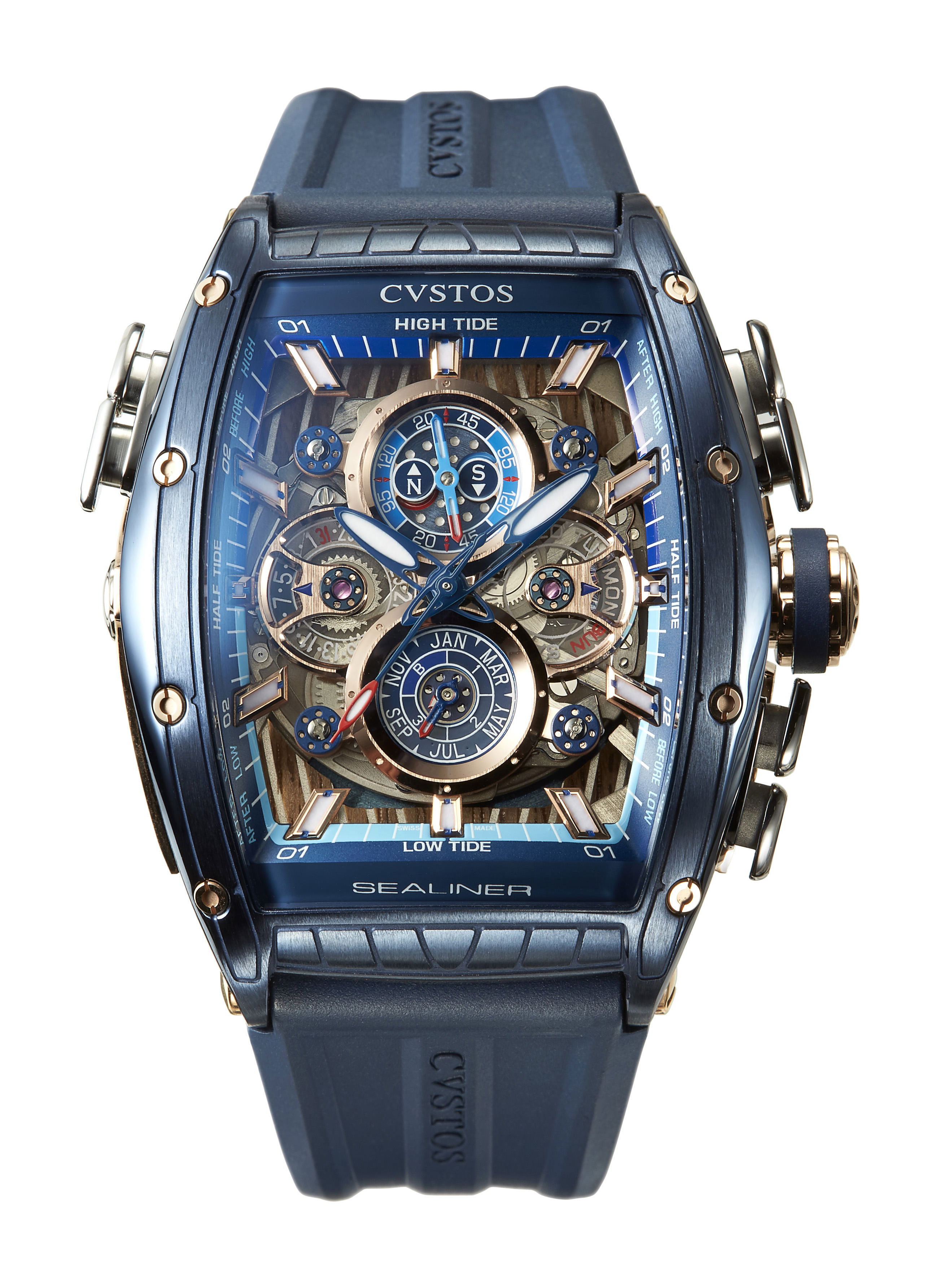 Cvstos Sealiner QP Marea watch