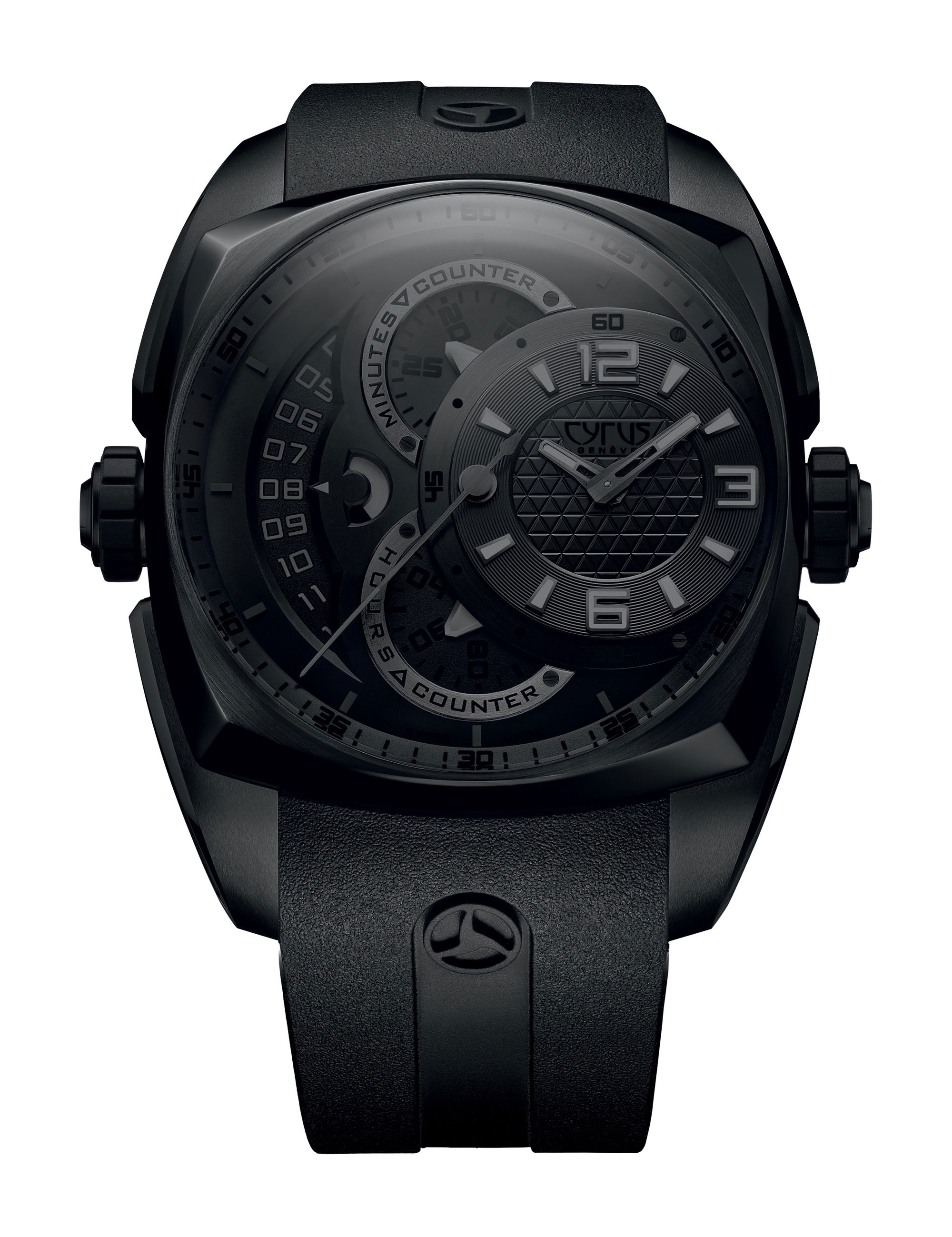 Cyrus Klepcys Chronograph luxury timepiece - detailed view
