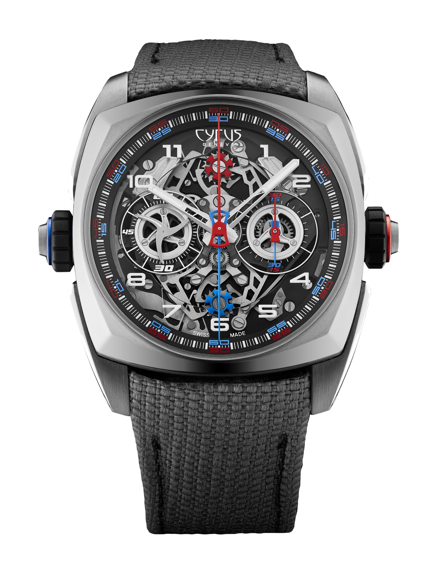 Cyrus Klepcys DICE Titanium watch
