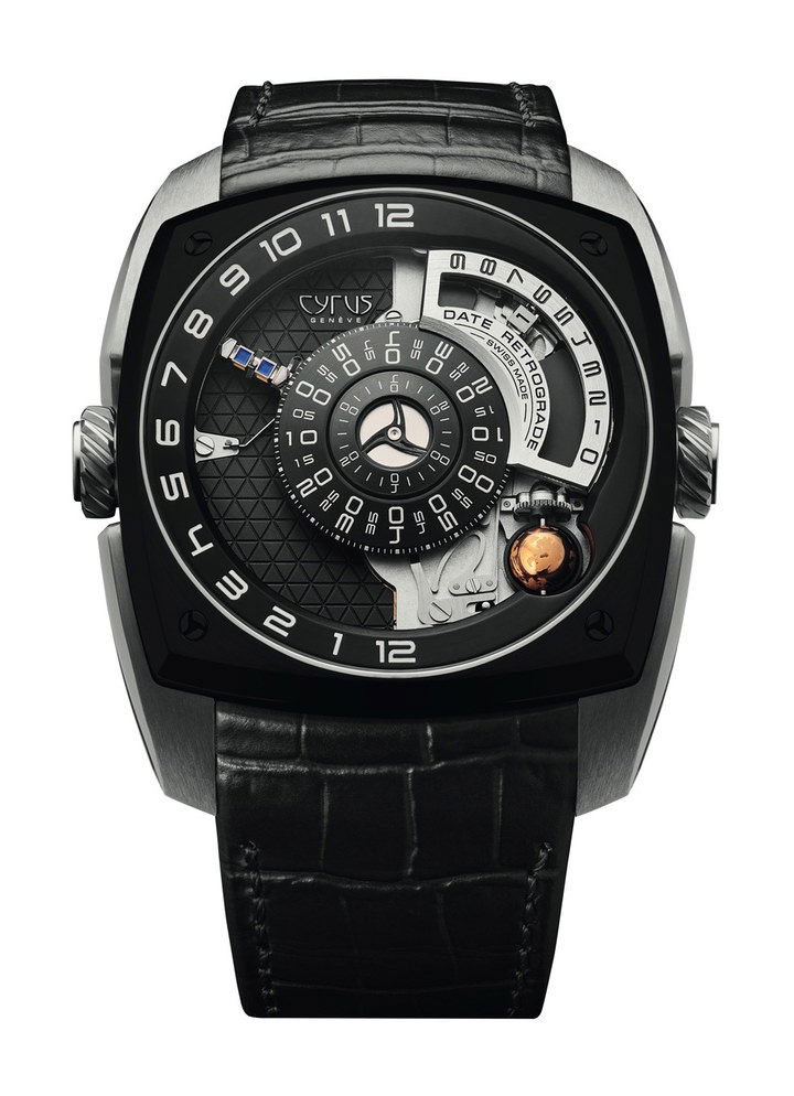 Cyrus Klepcys Moon luxury timepiece - detailed view