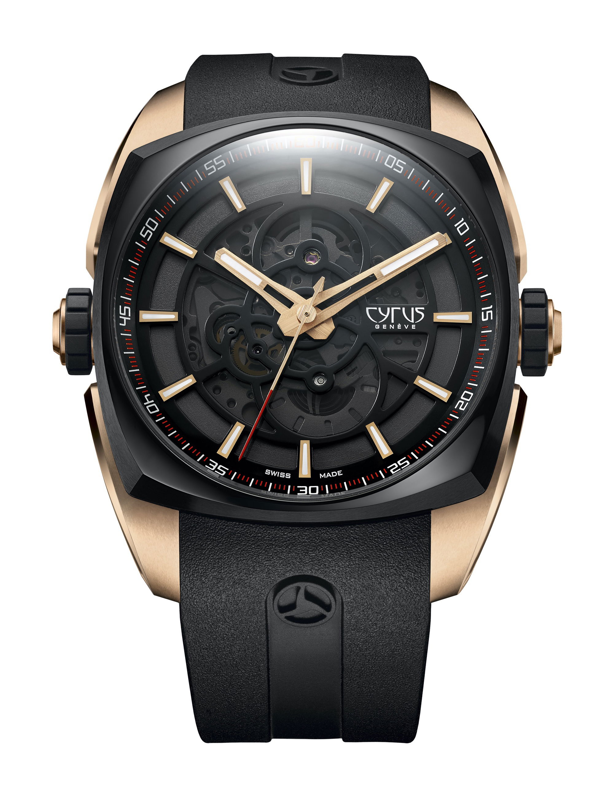 Cyrus Klepcys Solo Tempo luxury timepiece - detailed view
