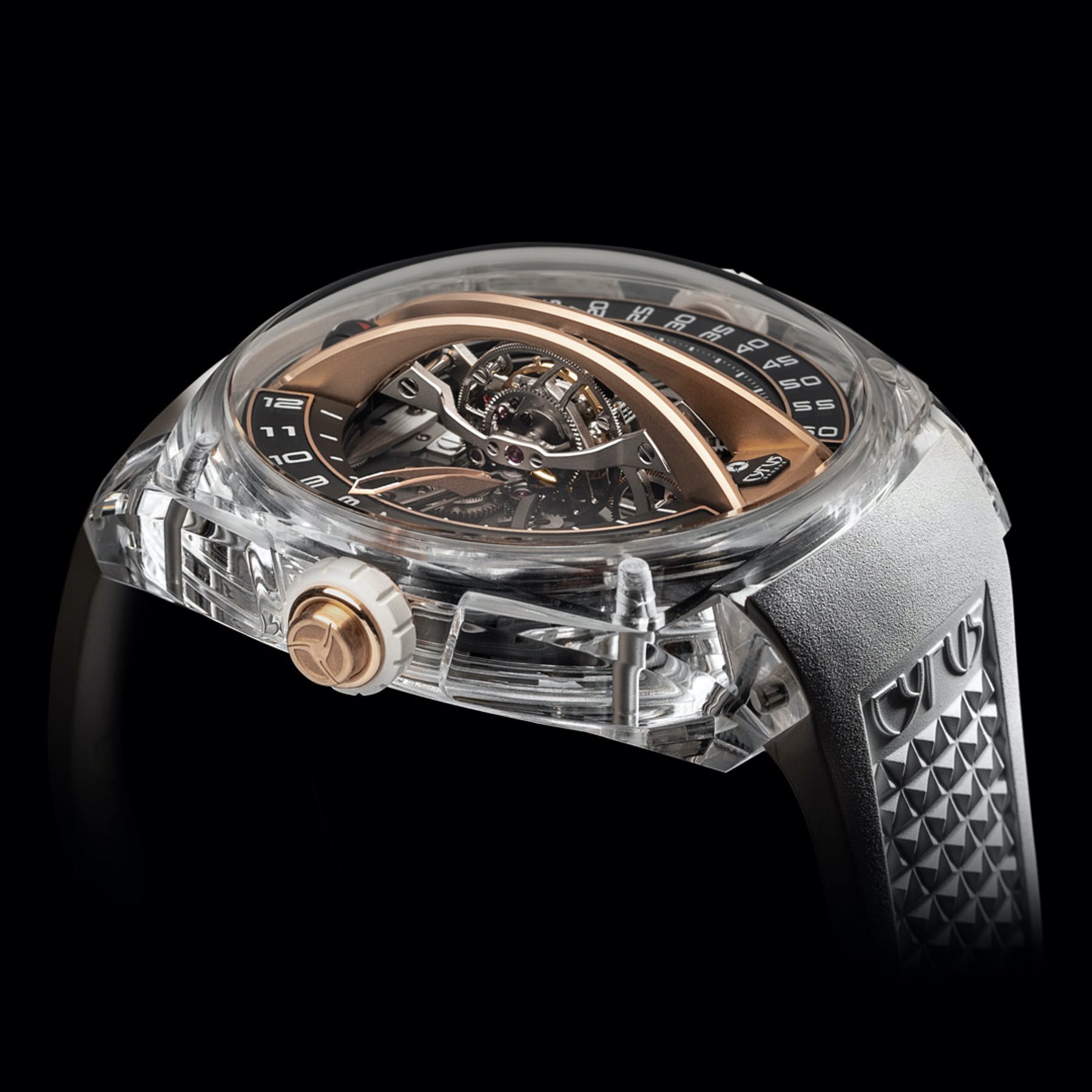 Cyrus Klepcys Vertical Skeleton Tourbillon Sapphire - View 2