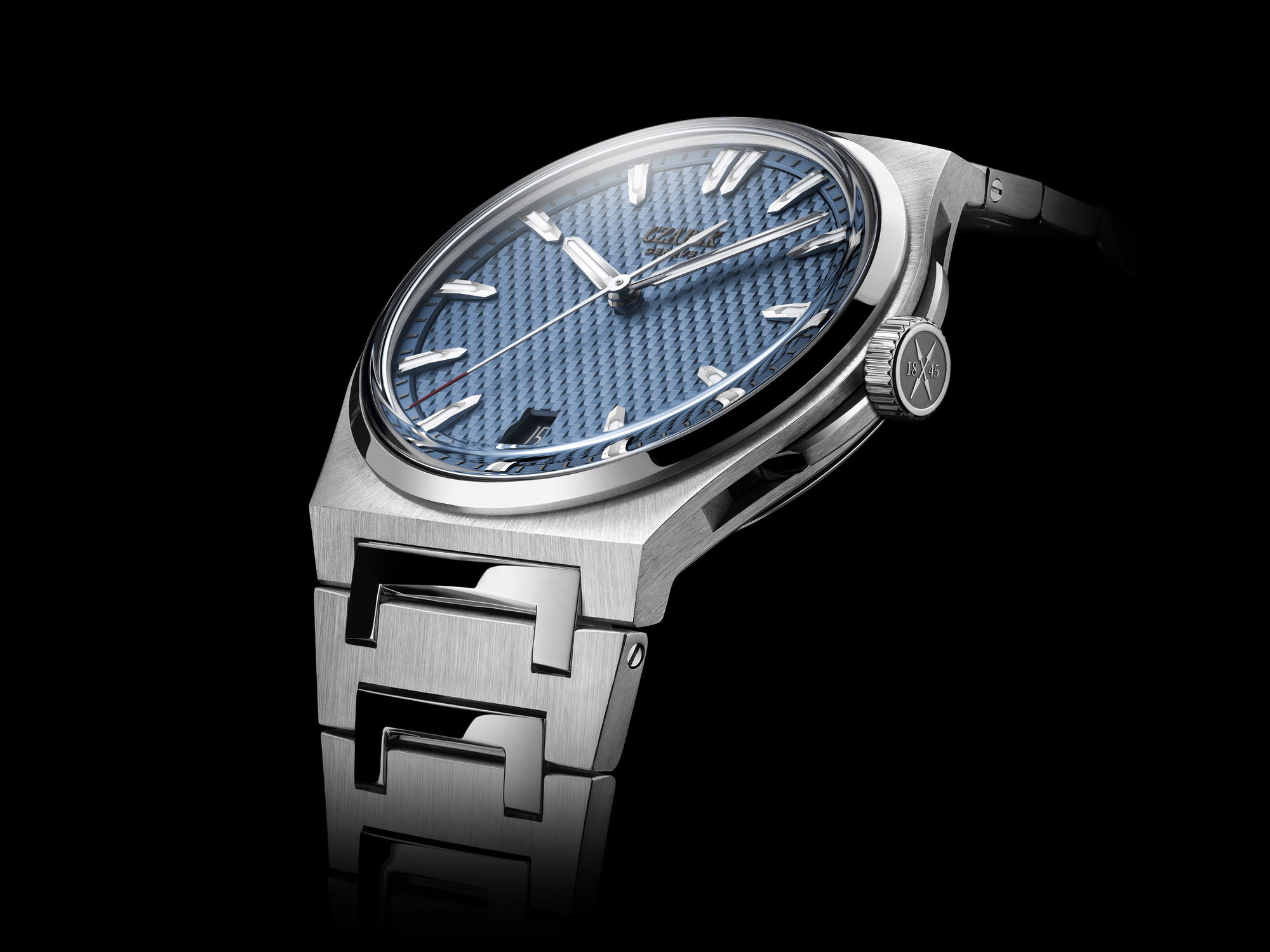 Czapek Antarctique Passage de Drake Glacier Blue - View 2