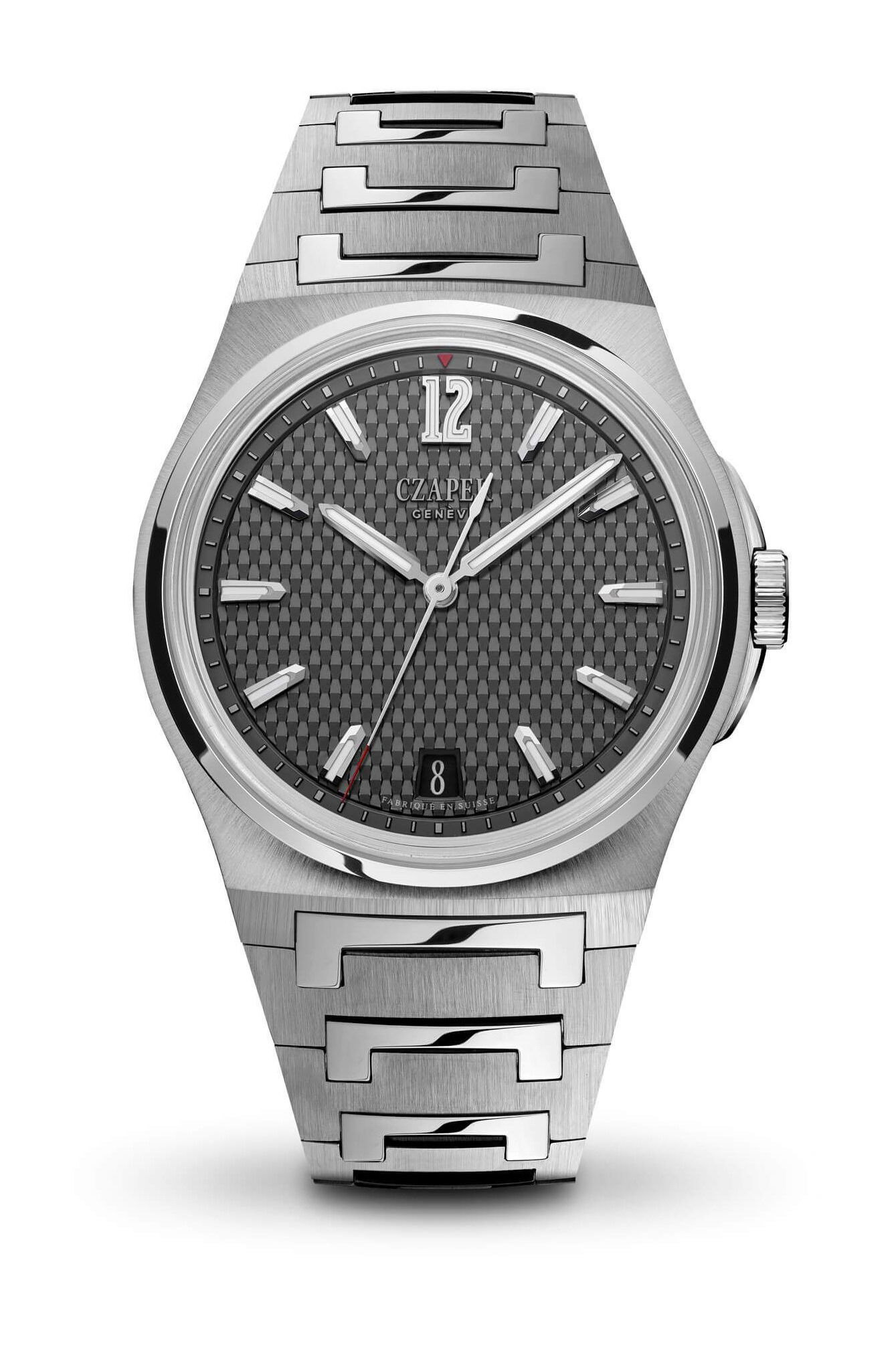 Czapek Antarctique Passage de Drake Roaring Forties luxury timepiece - detailed view