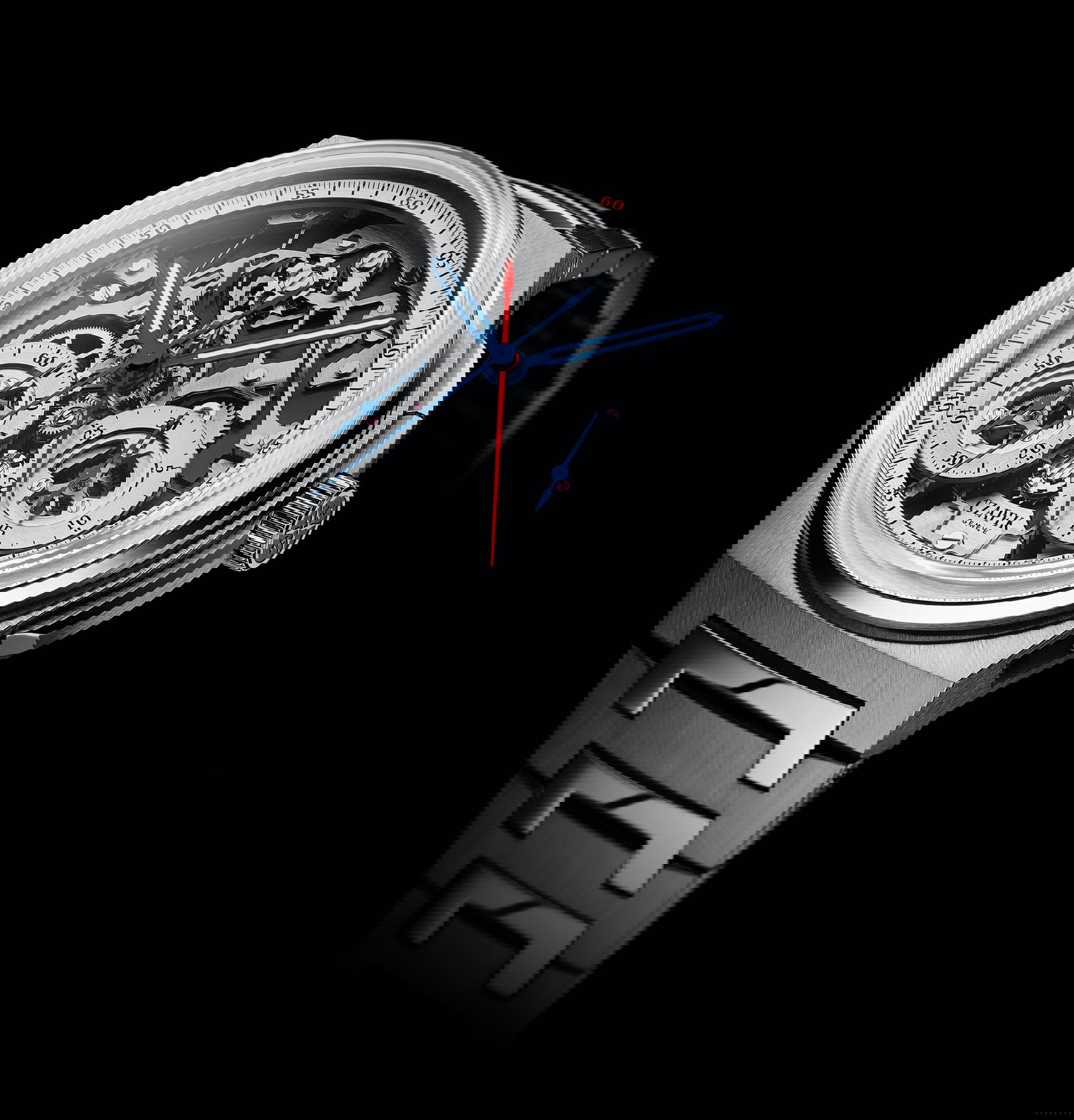Czapek Antarctique Rattrapante Silver Grey - View 3