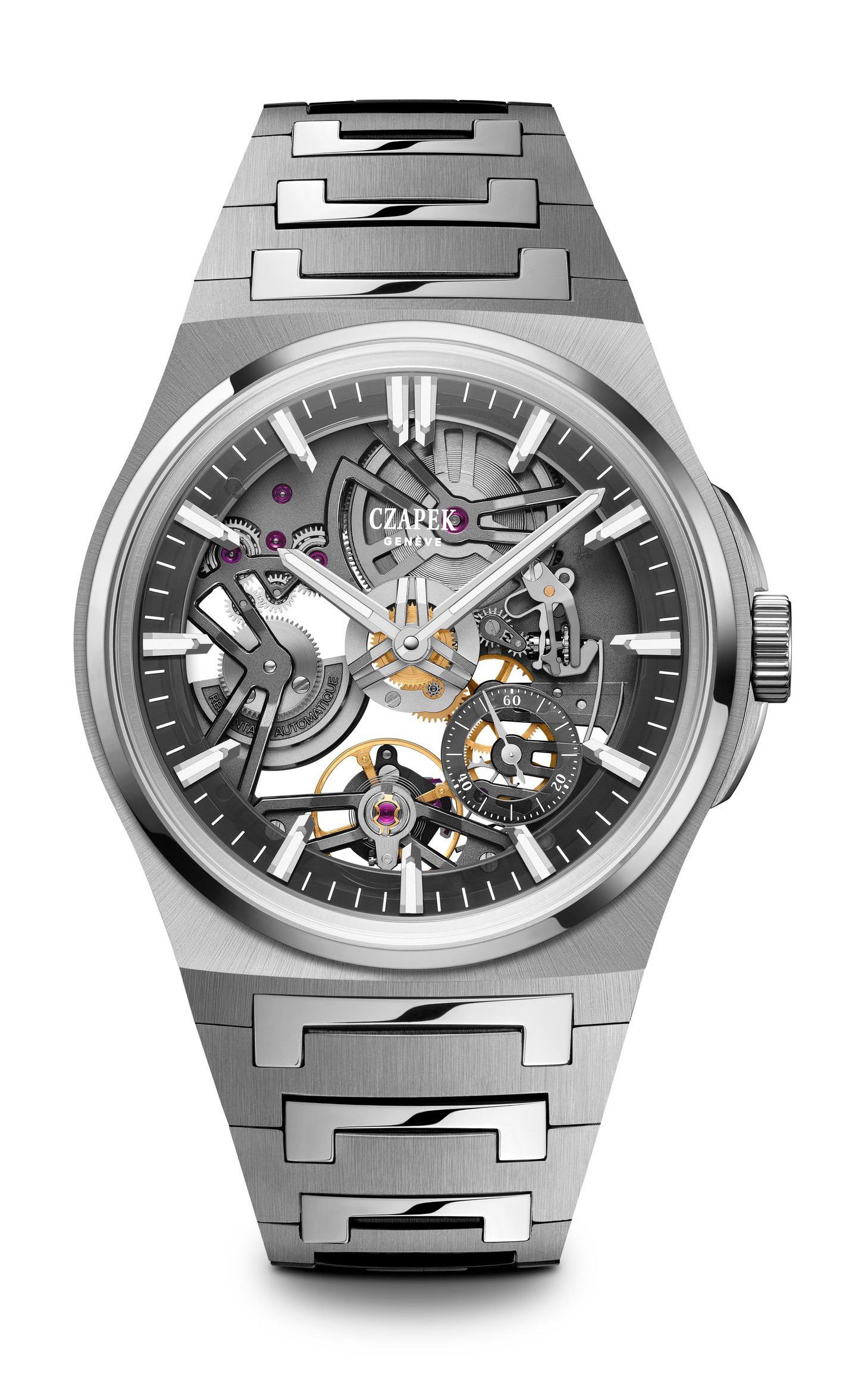 Czapek Antarctique Révélation luxury timepiece - detailed view