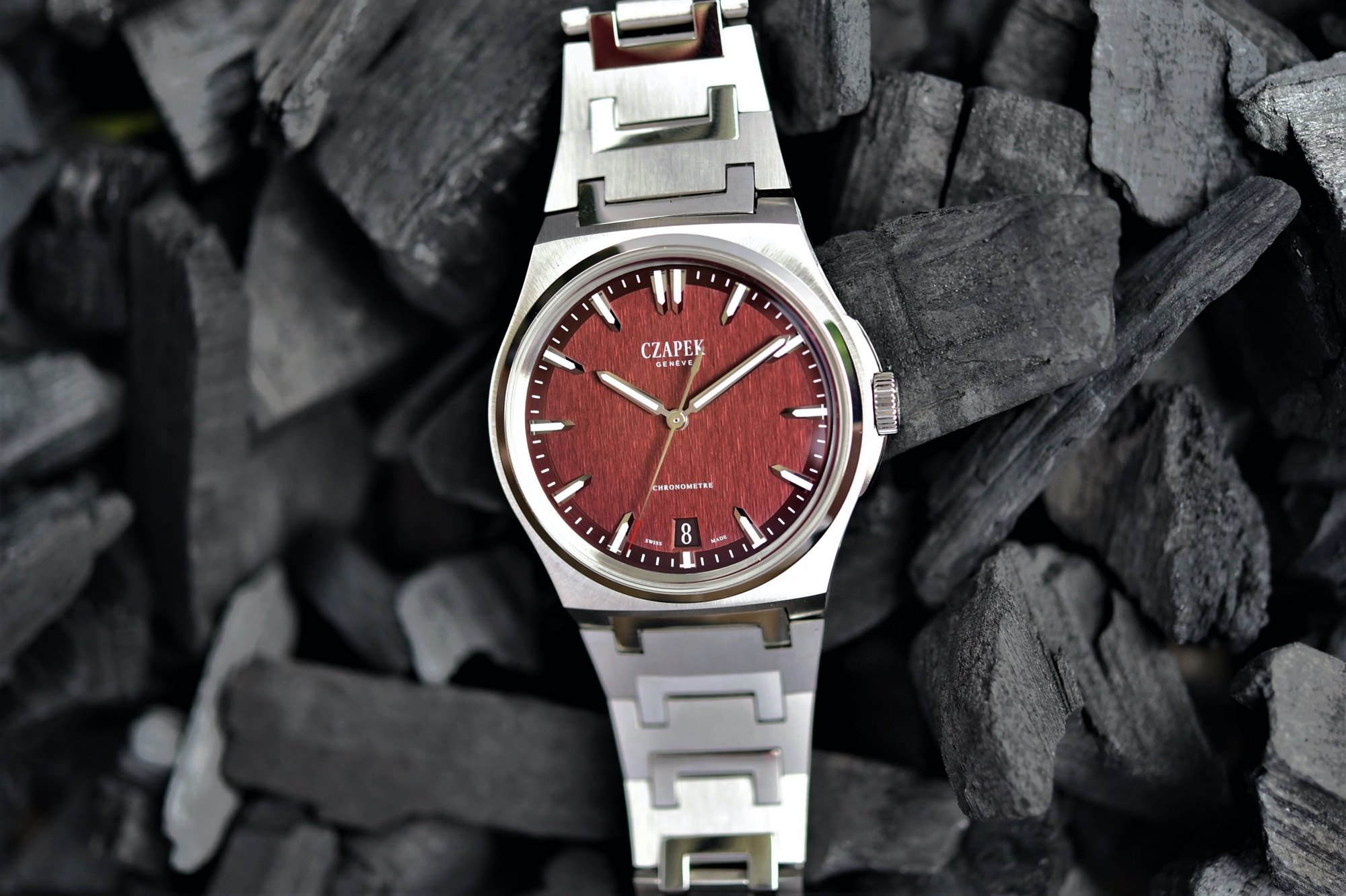 Czapek Antarctique Terre Adélie Burgundy - View 2