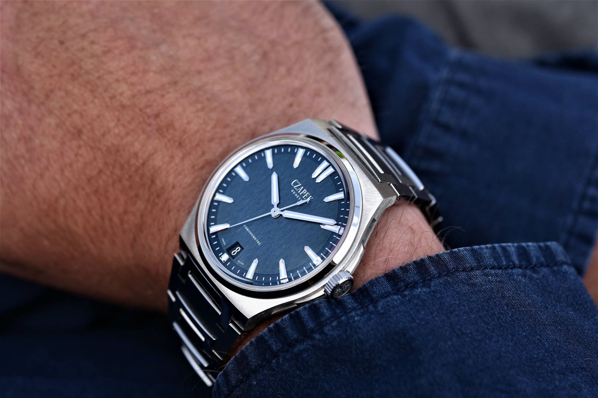 Czapek Antarctique Terre Adélie Deep Blue - View 2