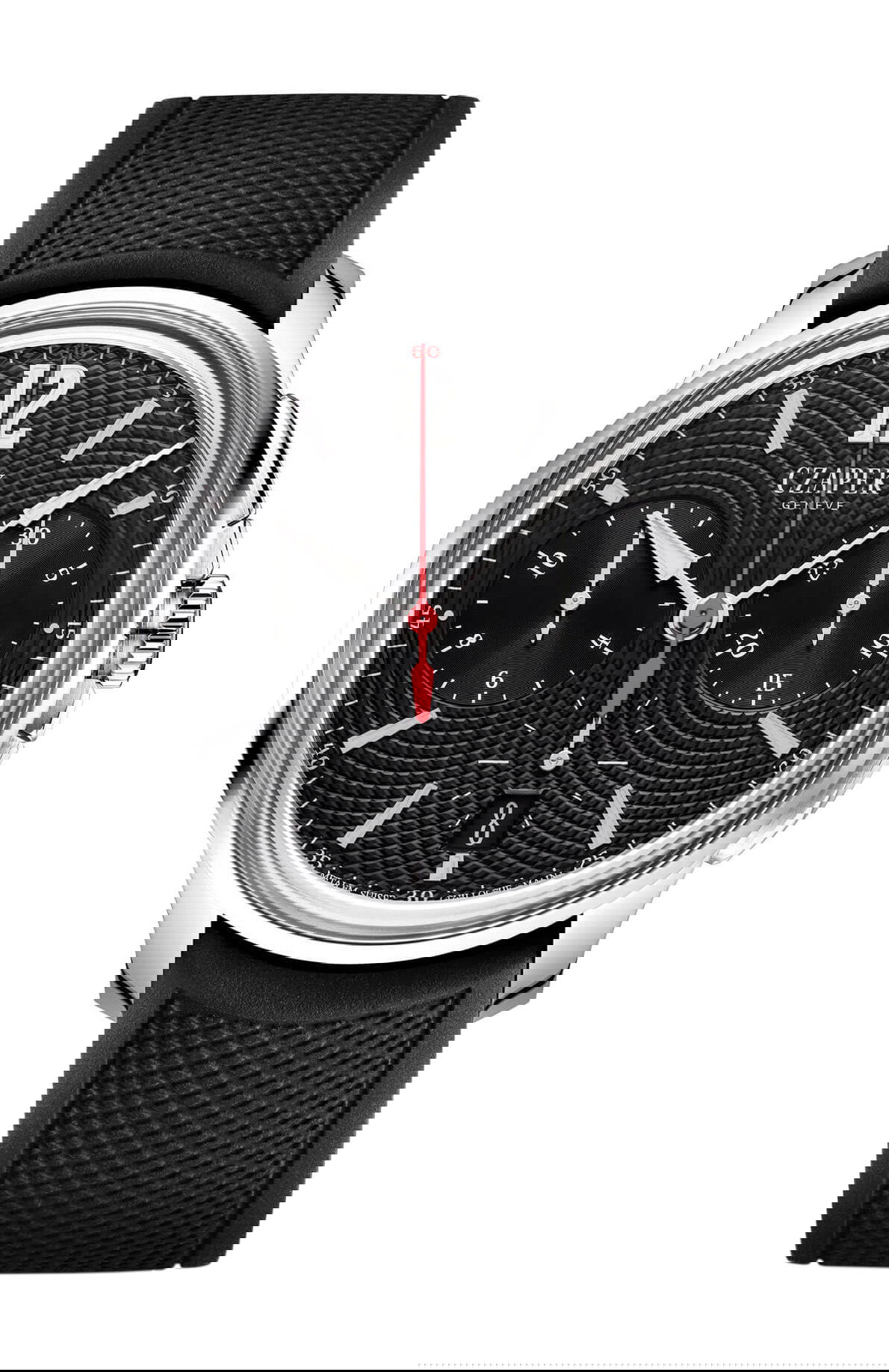 Czapek Faubourg de Cracovie Black Knight luxury timepiece - detailed view