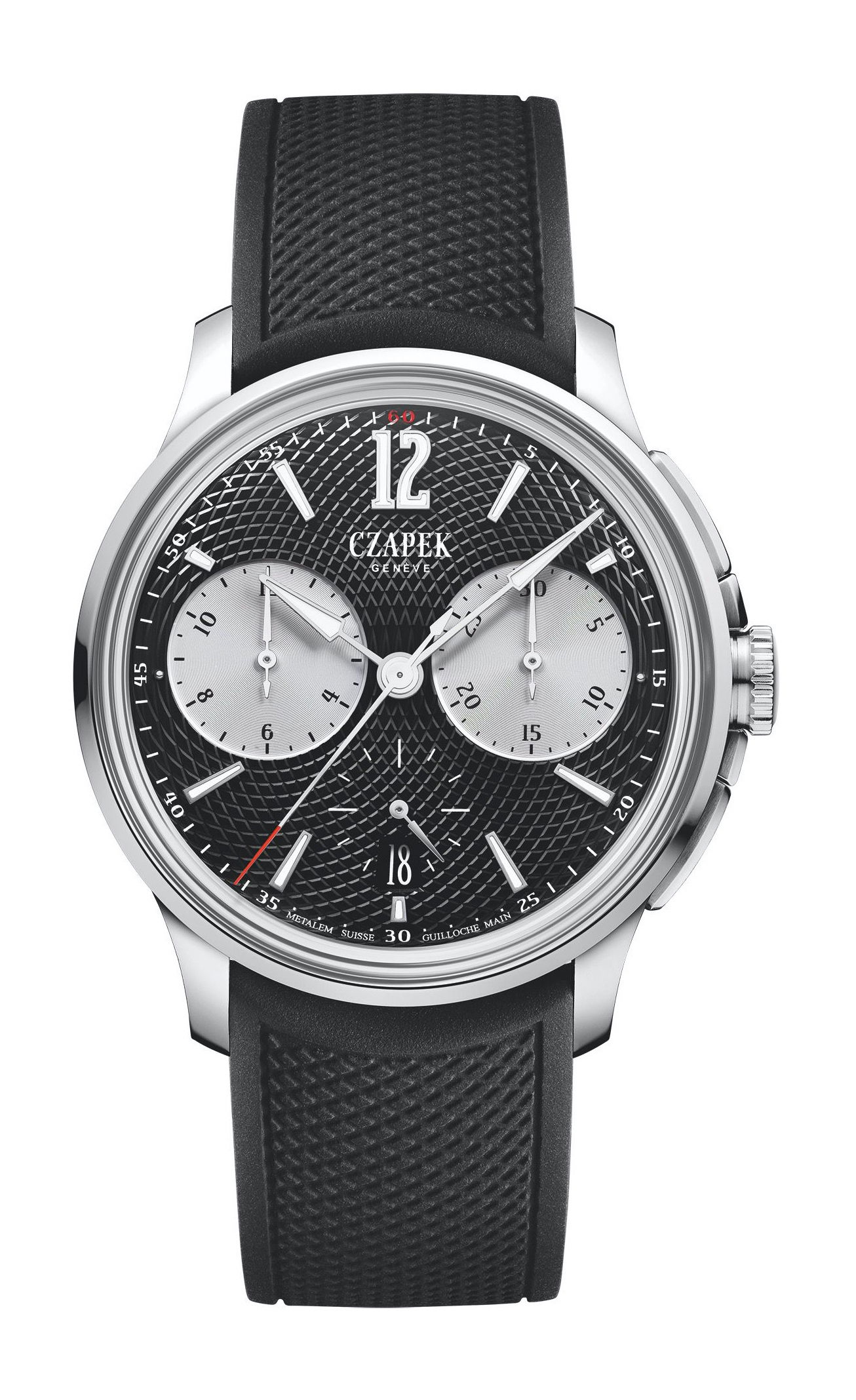 Czapek Faubourg de Cracovie Dhioné & Rhéa luxury timepiece - detailed view