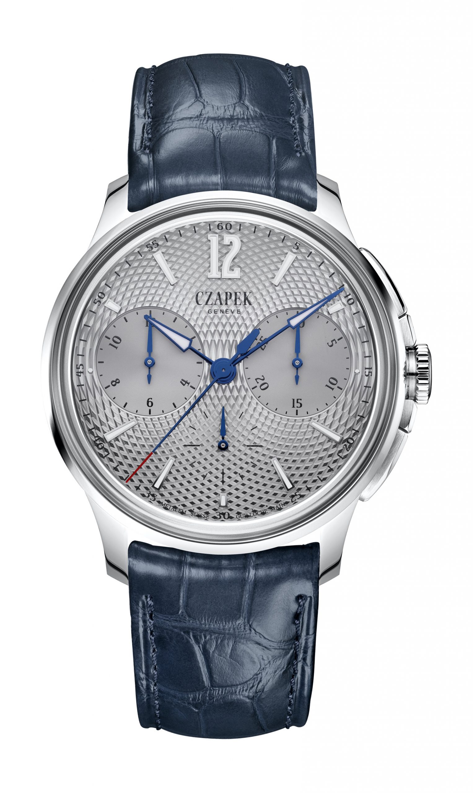 Czapek Faubourg de Cracovie Secret Alloy luxury timepiece - detailed view