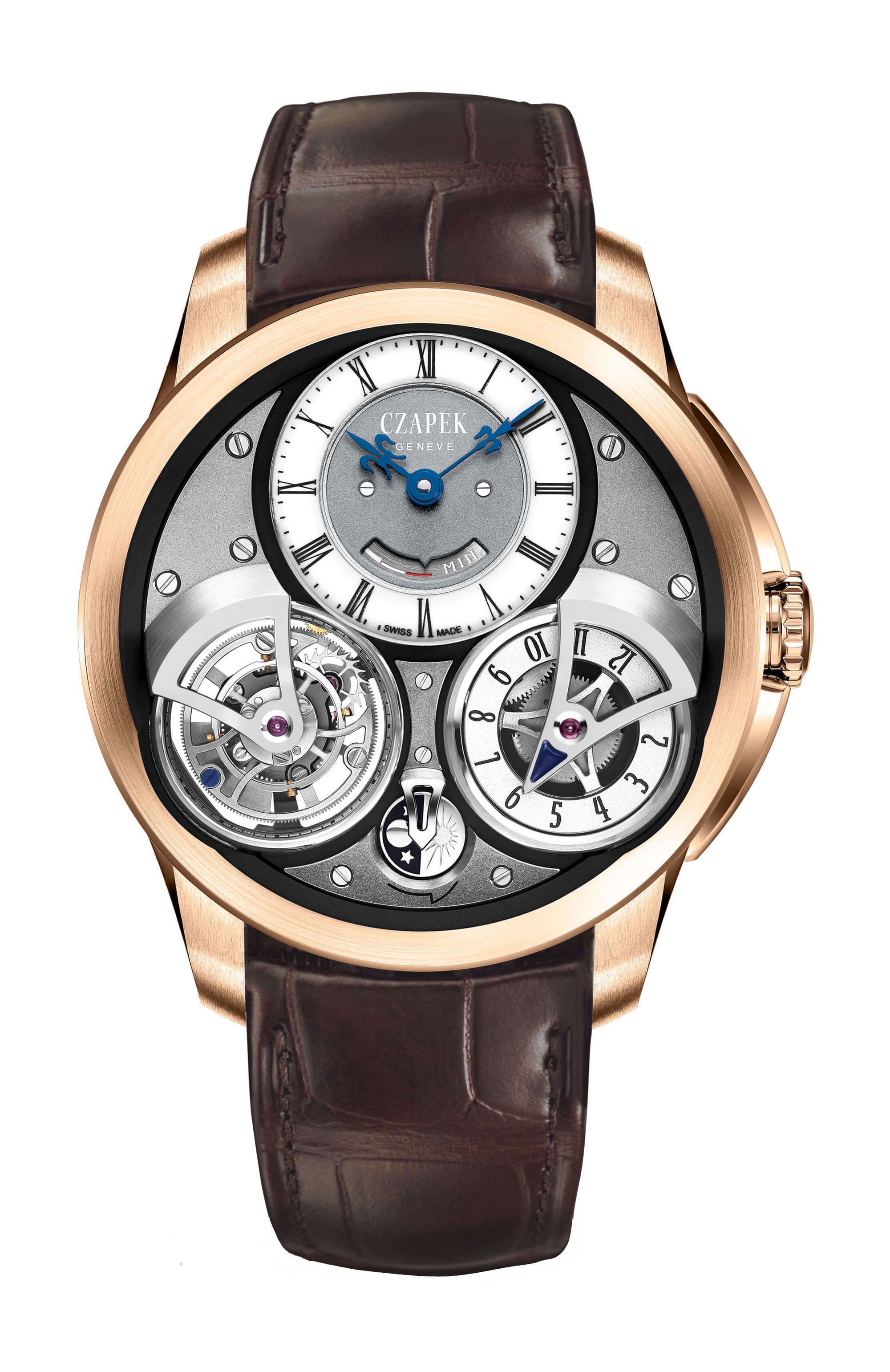 Czapek Place Vendôme 5n Rose Gold luxury timepiece - detailed view