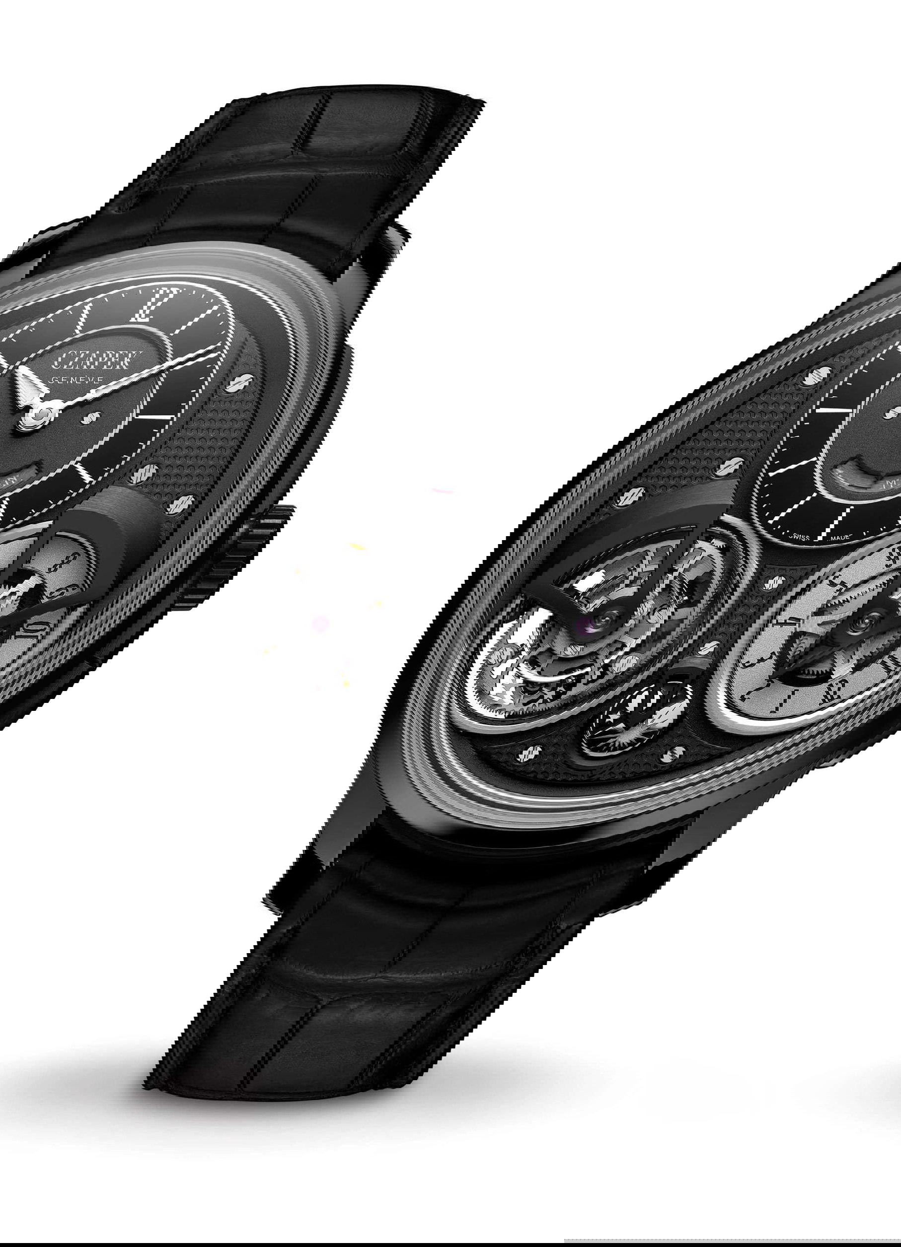 Czapek Place Vendôme Dark Matter luxury timepiece - detailed view