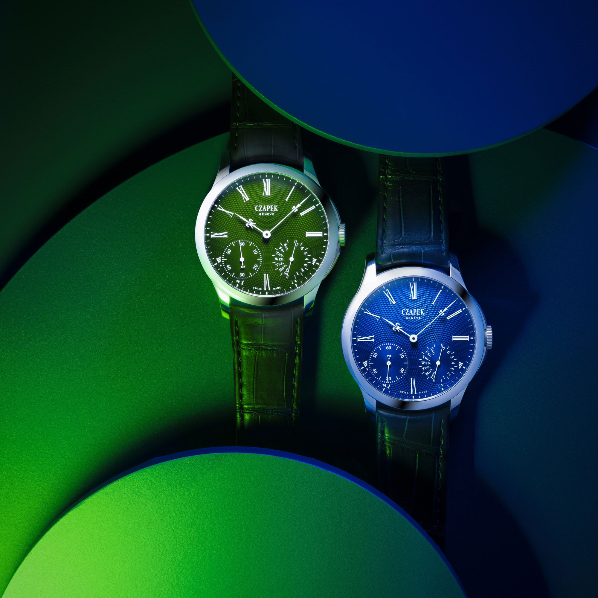 Czapek Quai des Bergues Emerald Green L - View 2