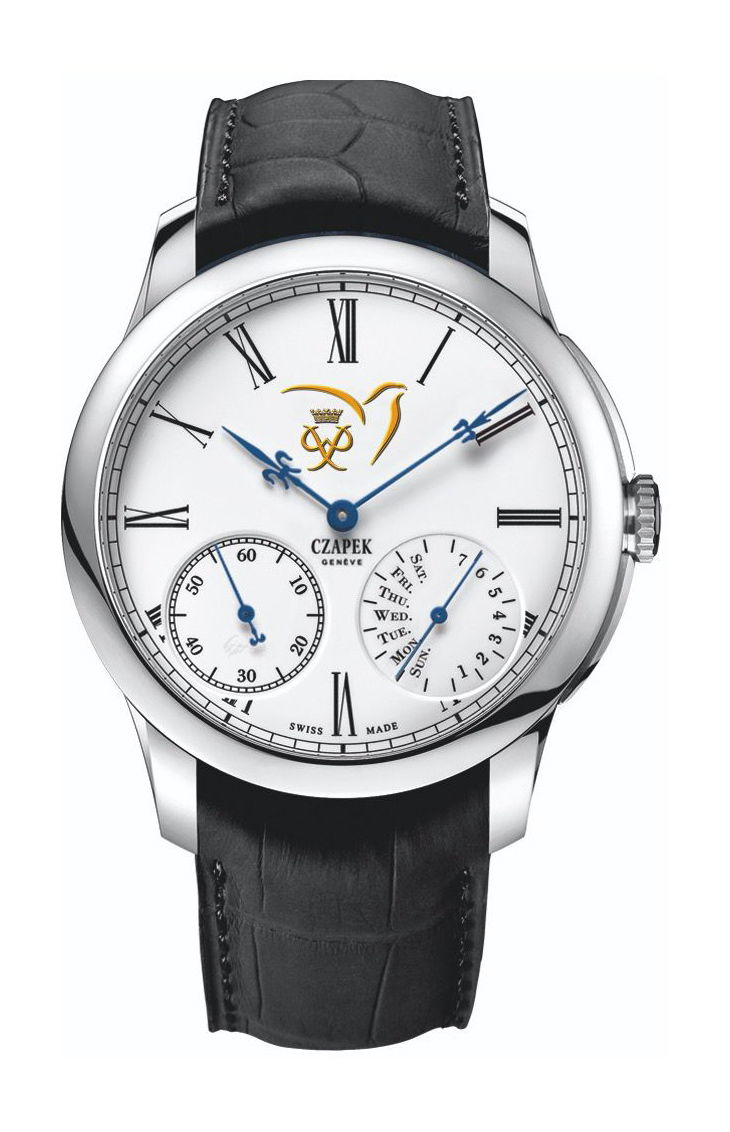 Czapek Quai des Bergues HRH Series luxury timepiece - detailed view