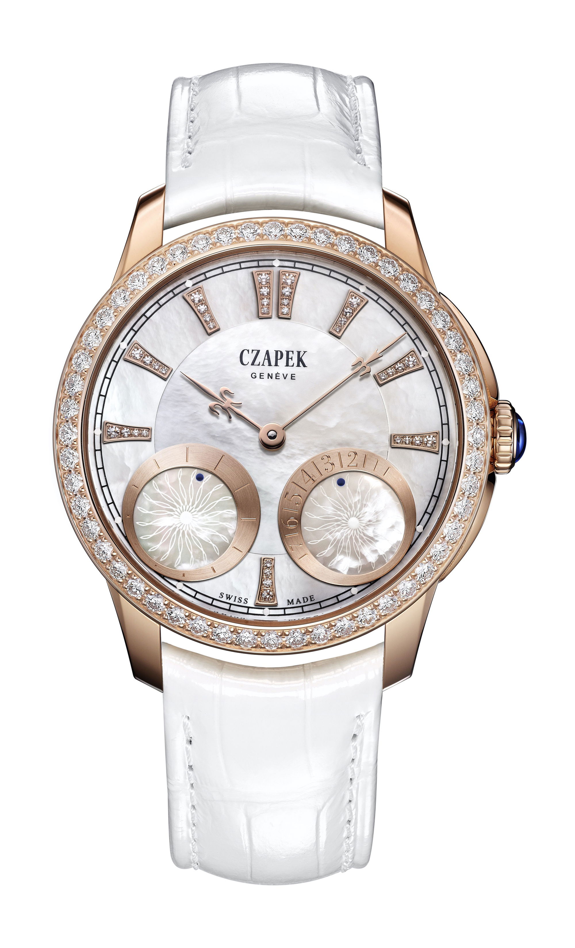 Czapek Quai des Bergues LADY No.1 luxury timepiece - detailed view