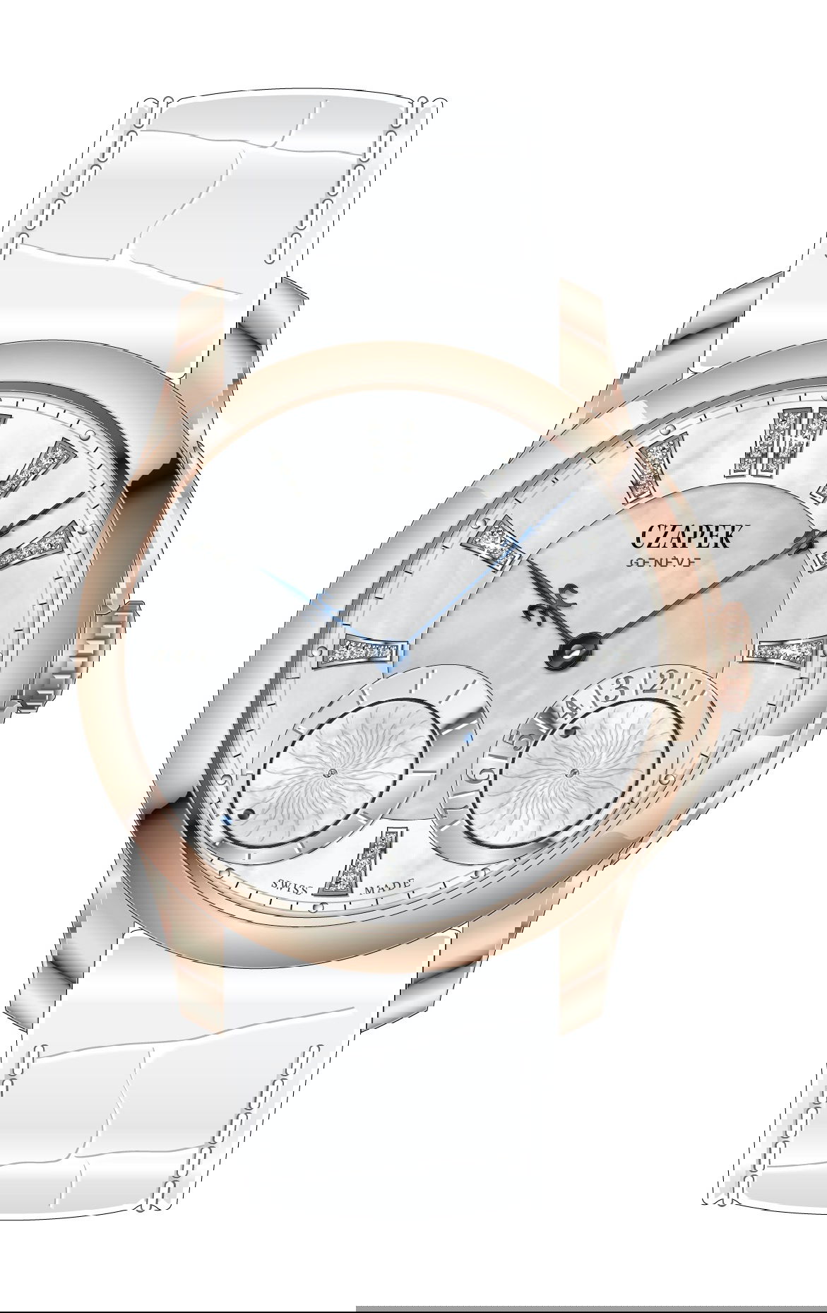 Czapek Quai des Bergues LADY No.5 luxury timepiece - detailed view