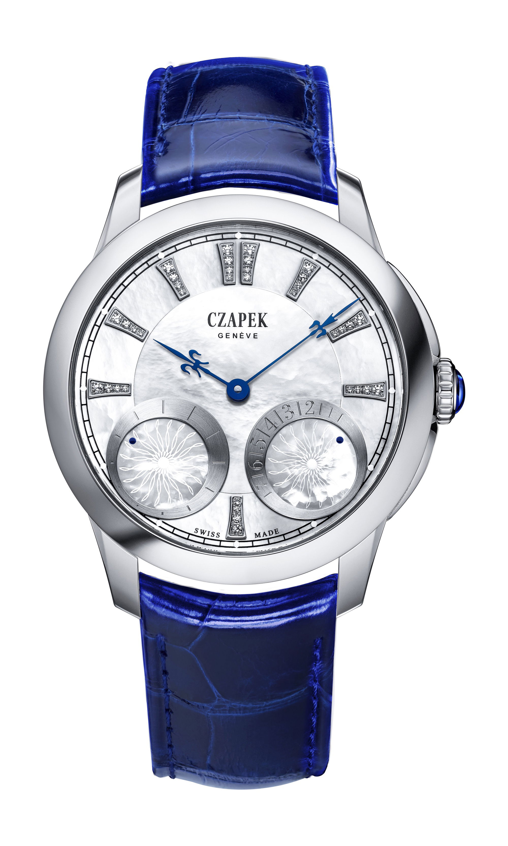 Czapek Quai des Bergues LADY No.7 luxury timepiece - detailed view
