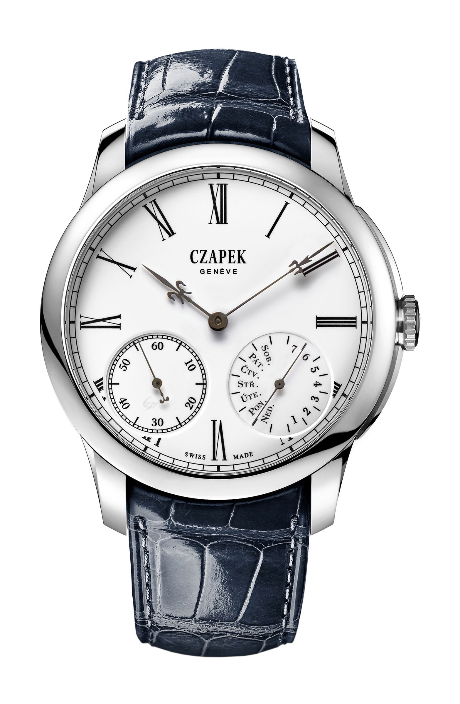 Czapek Quai des Bergues – No. 29 S luxury timepiece - detailed view