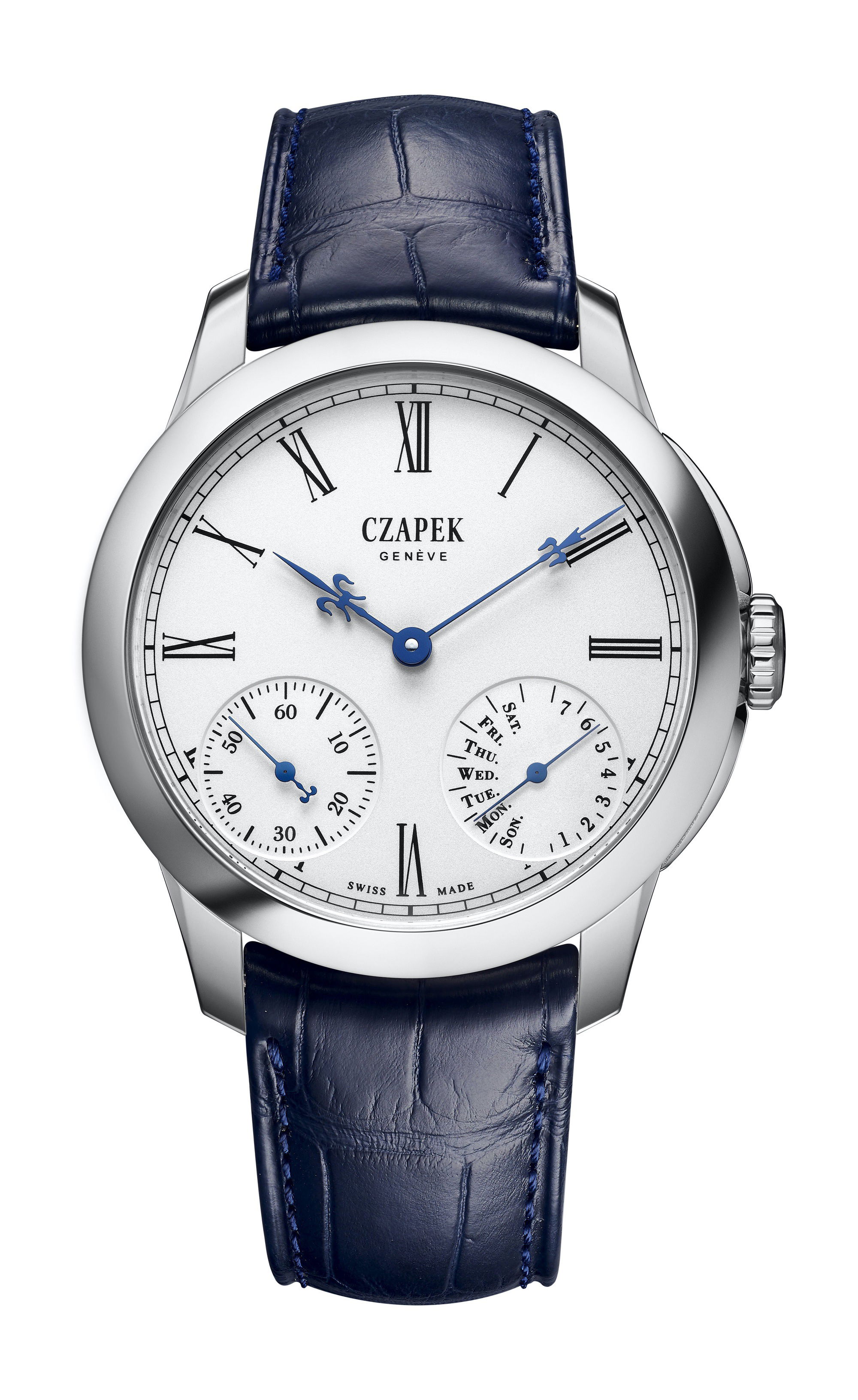 Czapek Quai des Bergues No.19S luxury timepiece - detailed view