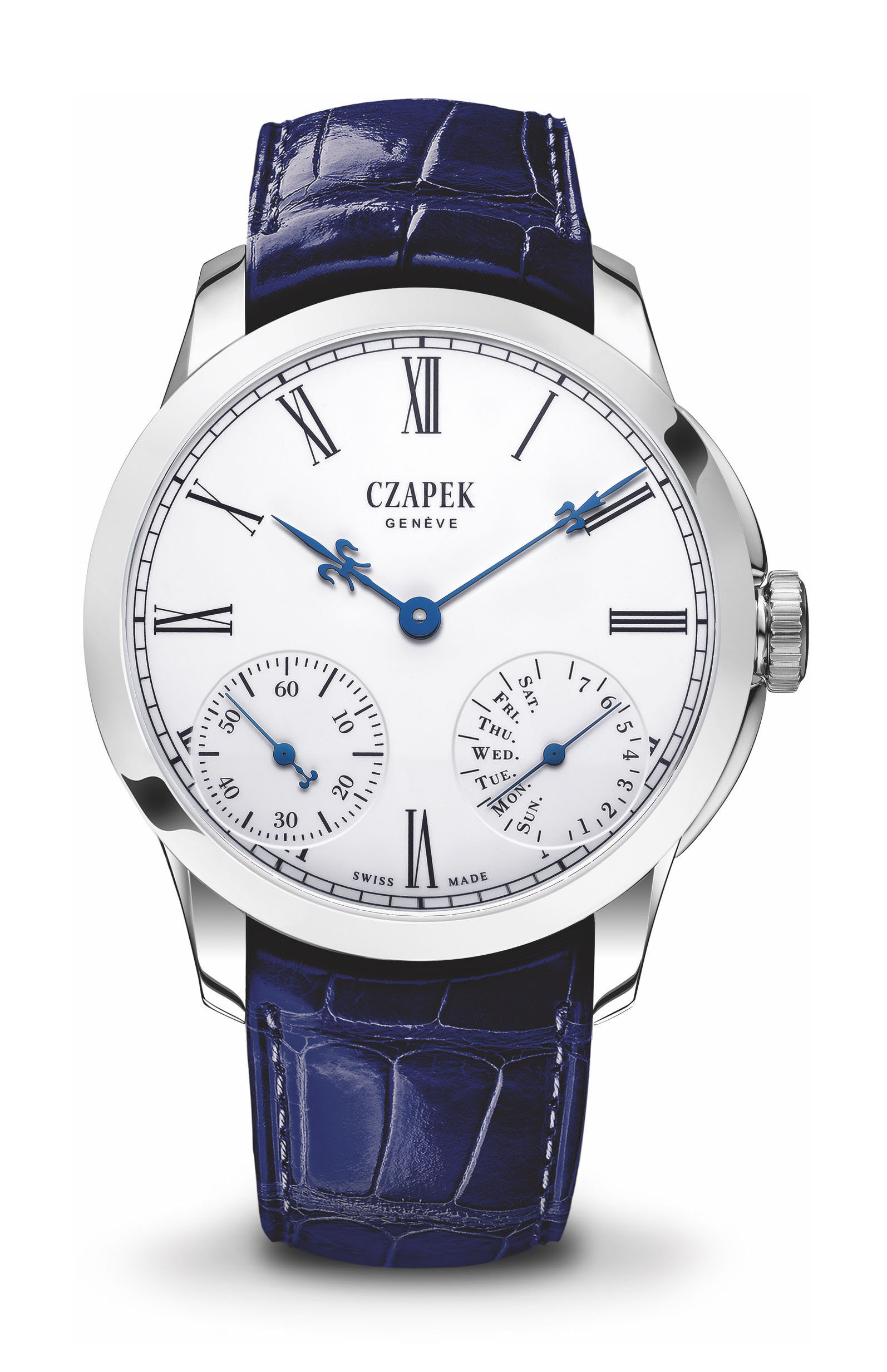 Czapek Quai des Bergues No.25 S luxury timepiece - detailed view