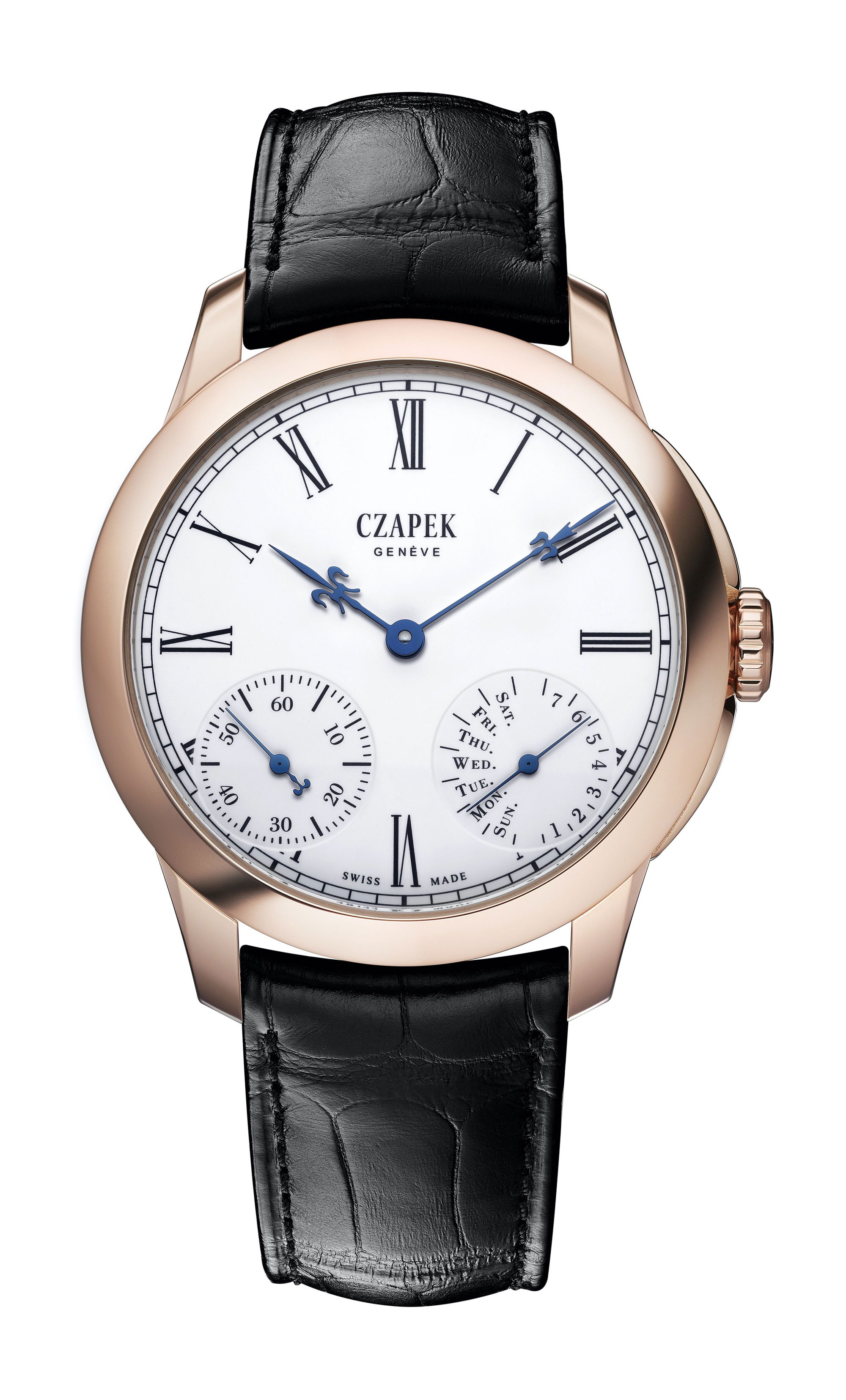 Czapek Quai des Bergues No.33S luxury timepiece - detailed view